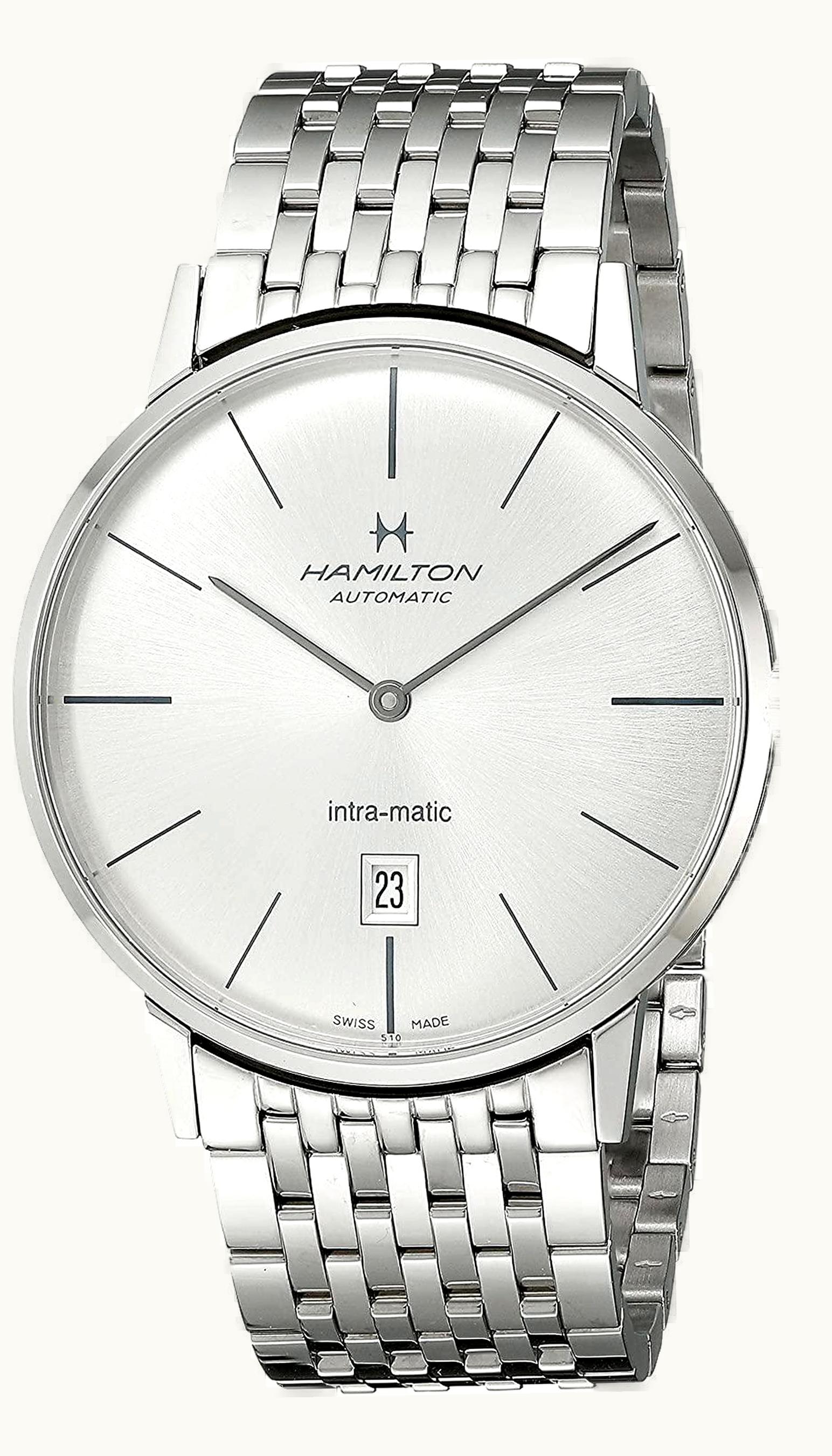 Hamilton Intra-Matic 42 Stainless Steel / Silver / Bracelet