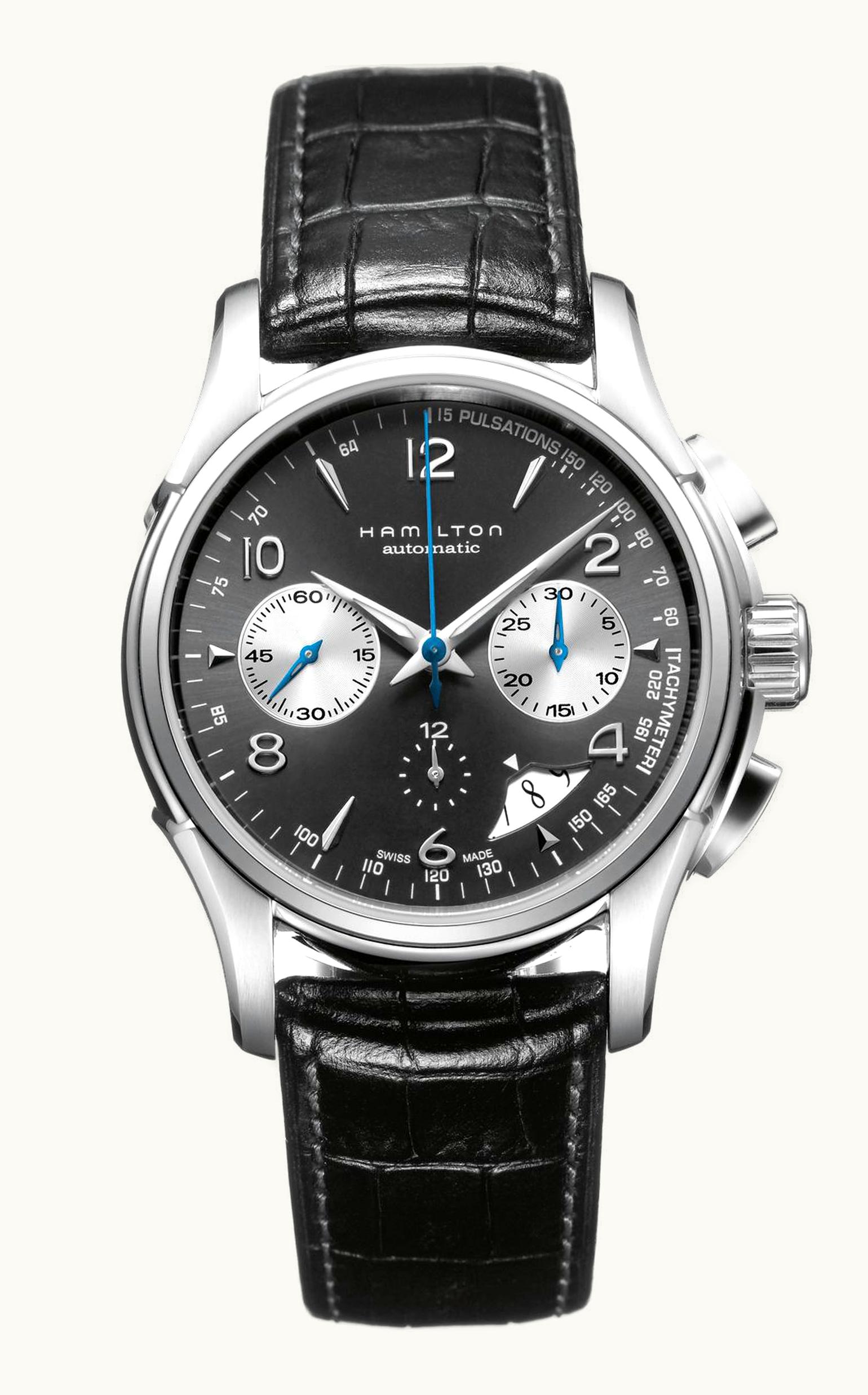 Hamilton Jazzmaster Automatic Chronograph 42mm Black Dial