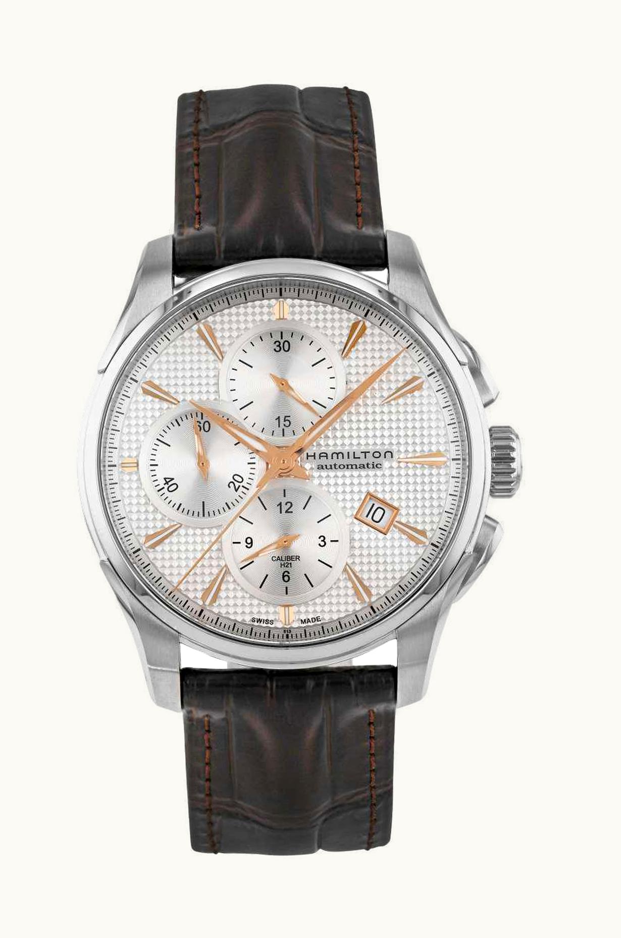 Hamilton Jazzmaster Automatic Chronograph 42 Stainless Steel / Silver