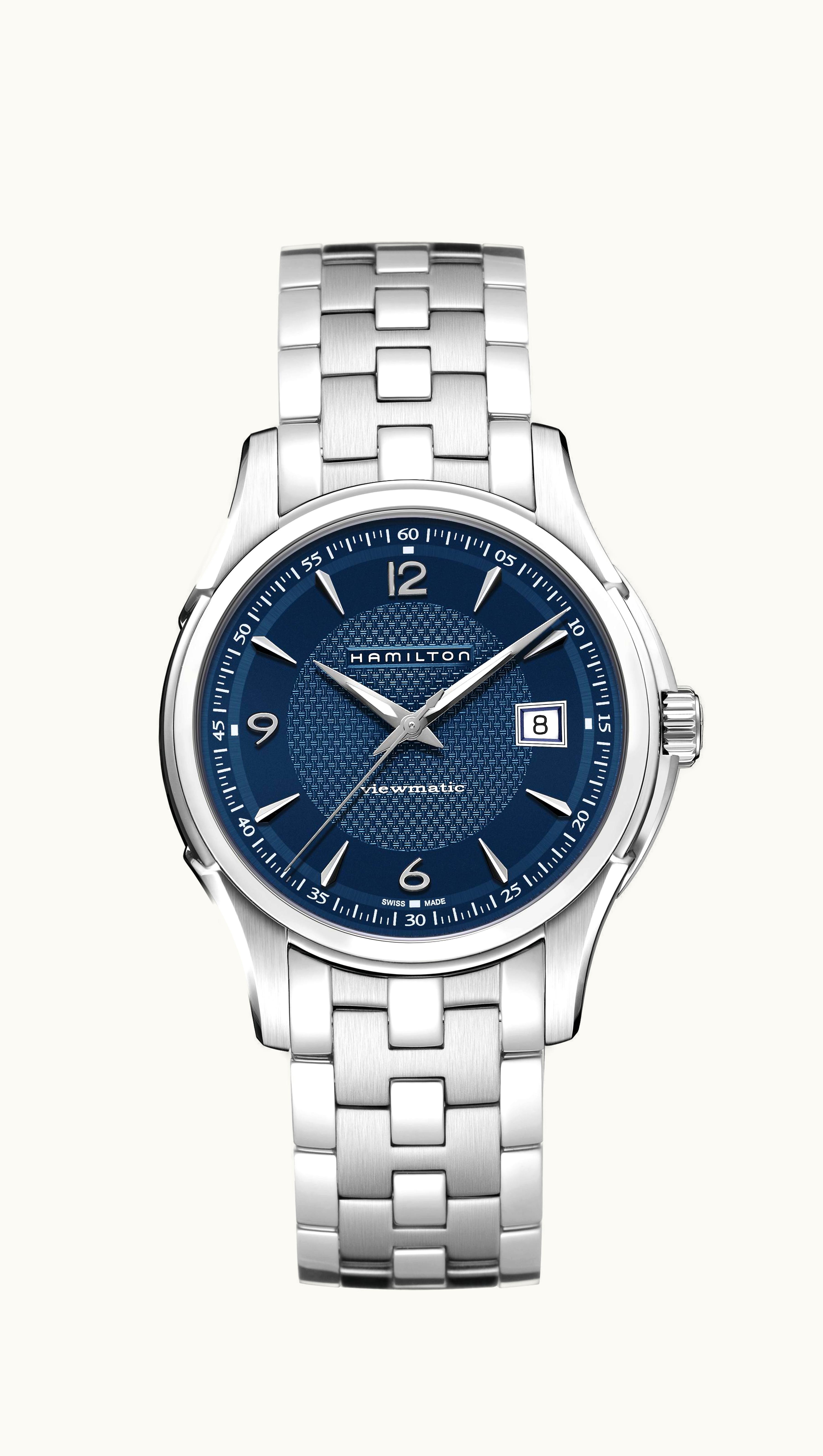 Hamilton Jazzmaster Viewmatic 40 Stainless Steel / Blue / Bracelet