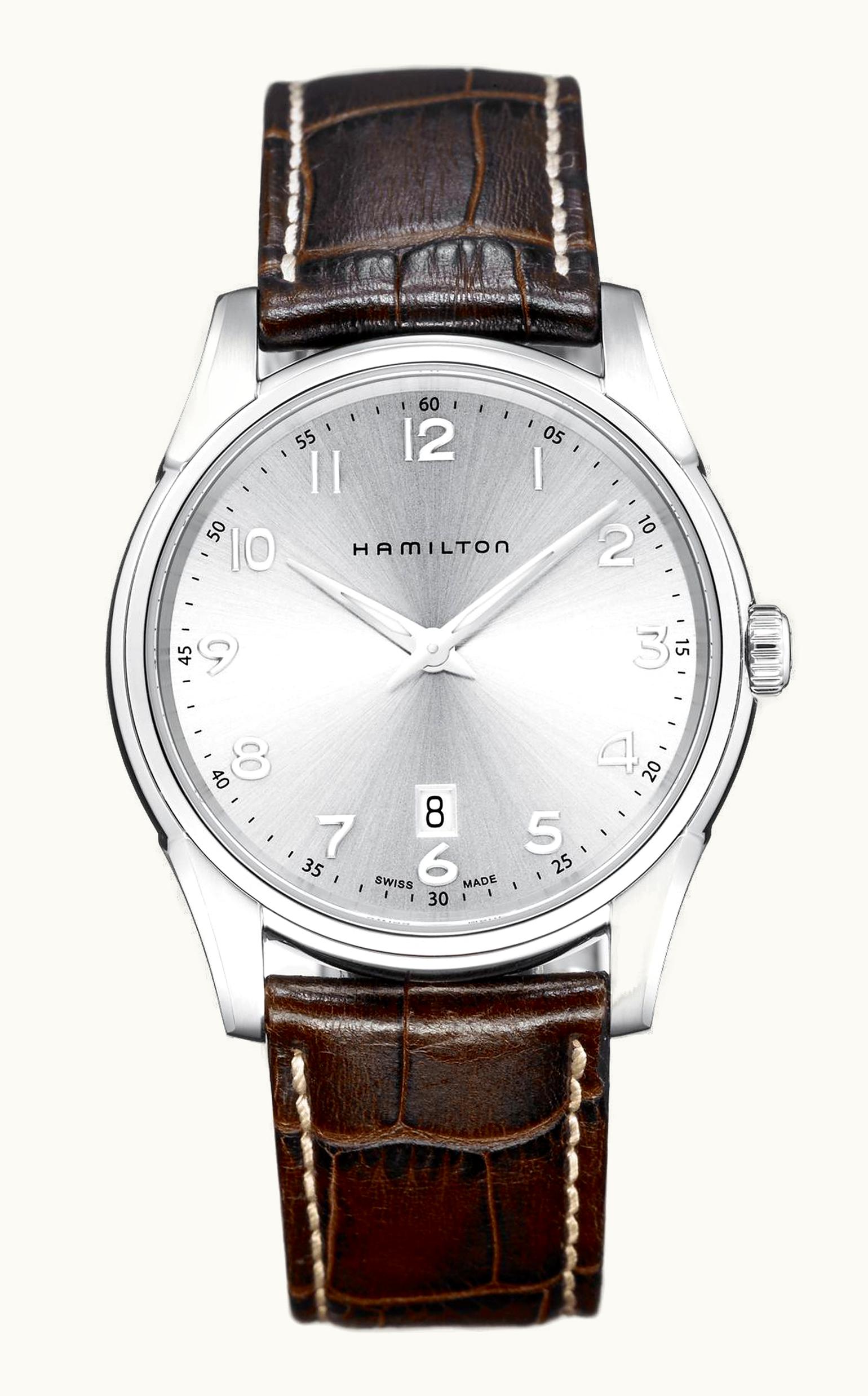 Hamilton Jazzmaster Thinline Quartz 42 Stainless Steel / Silver