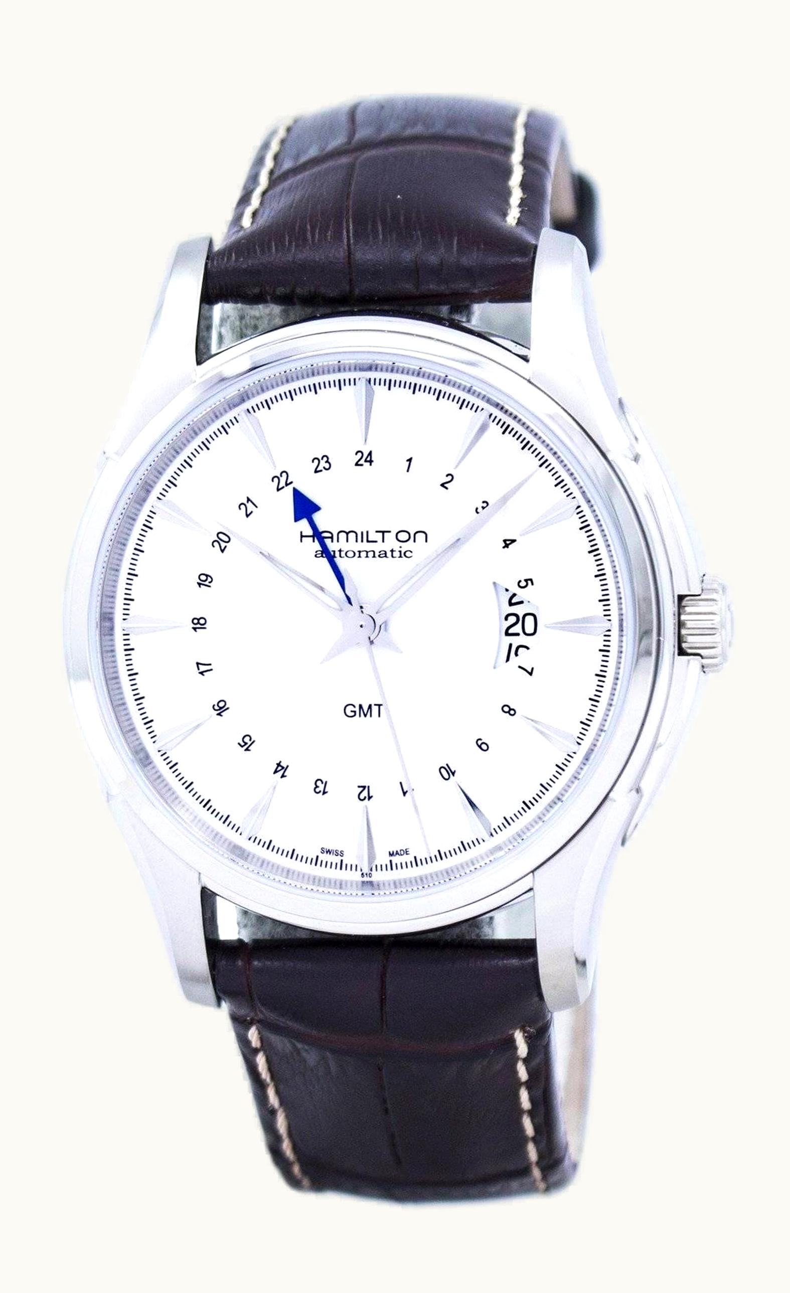 Hamilton Jazzmaster Traveler GMT 42mm Silver Dial