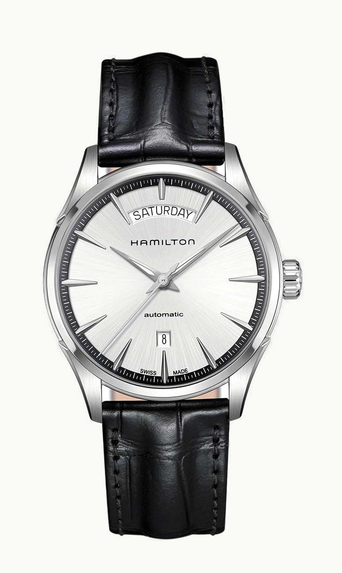 Hamilton Jazzmaster 42 Day Date Stainless Steel / Silver