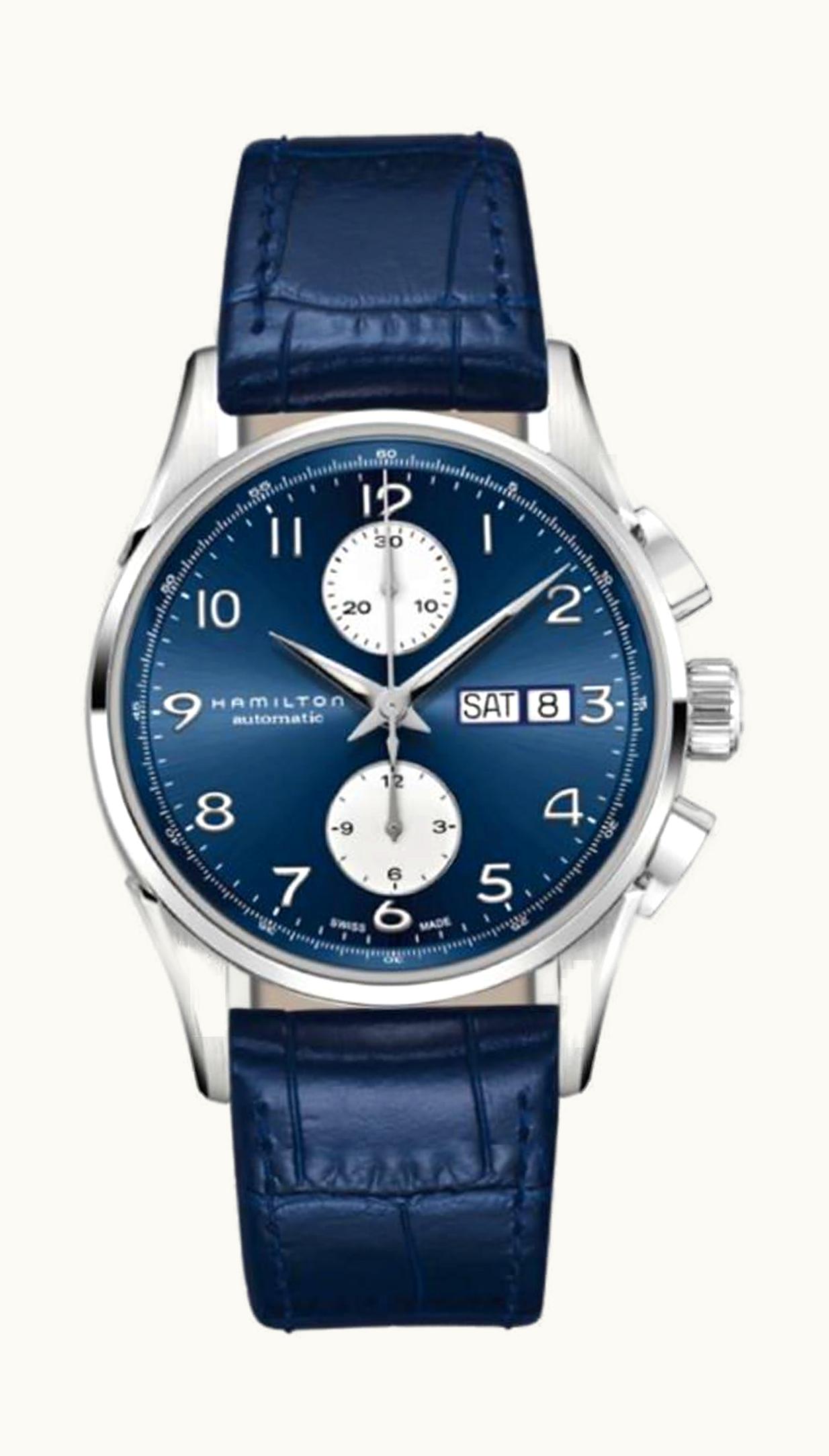 Hamilton Jazzmaster Maestro Chronograph 41 Stainless Steel / Blue