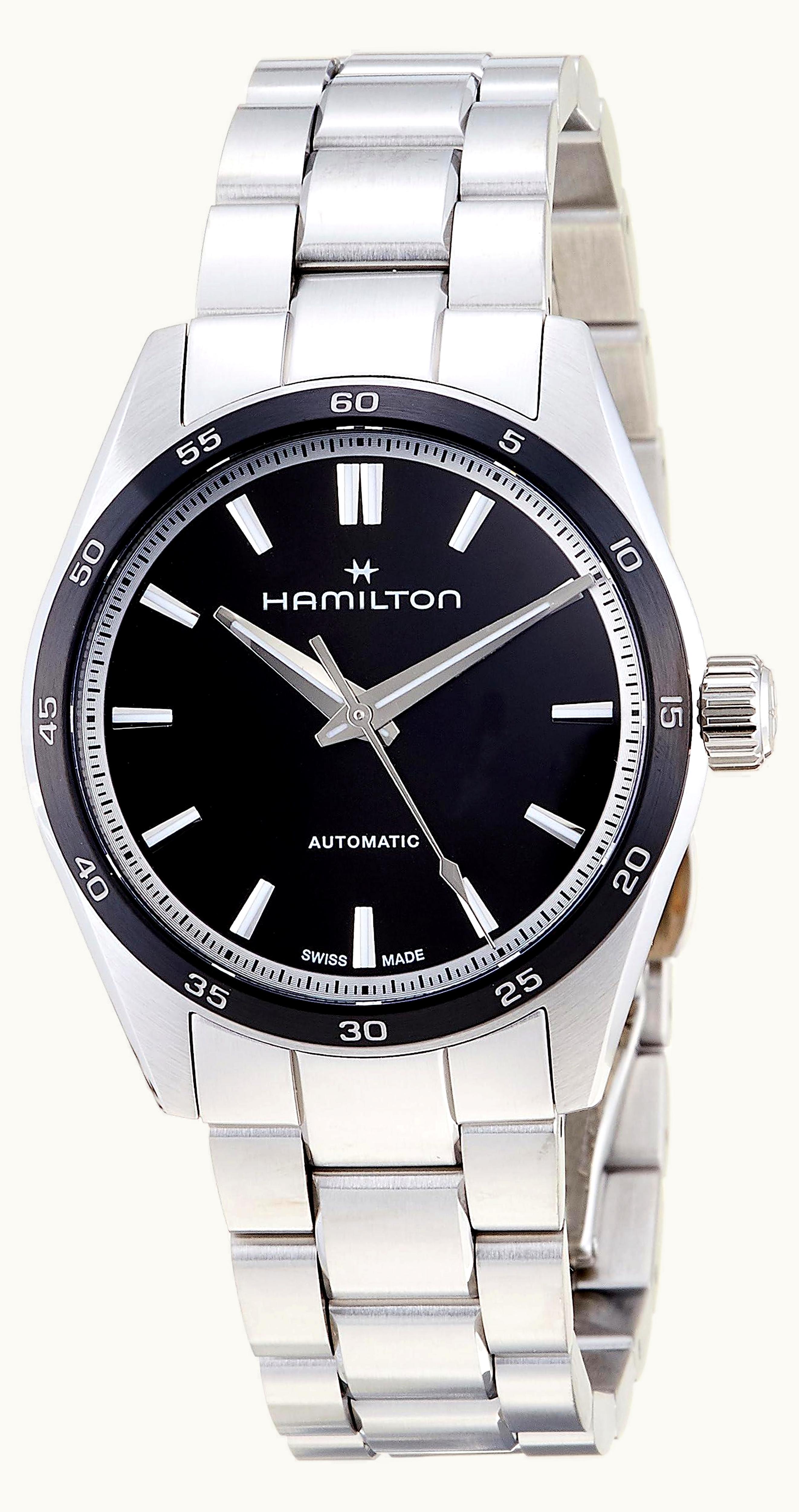 Hamilton Jazzmaster Performer Auto 34 Stainless Steel / Black / Bracelet