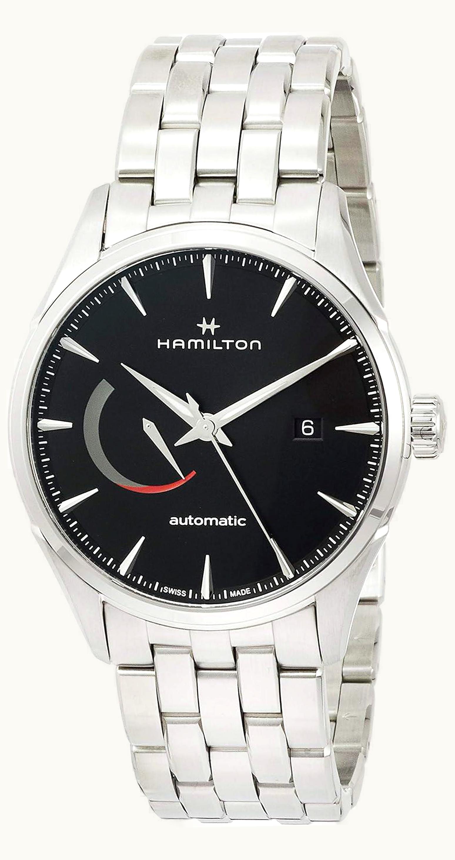 Hamilton Jazzmaster Power Reserve Auto 42 Stainless Steel / Black / Bracelet