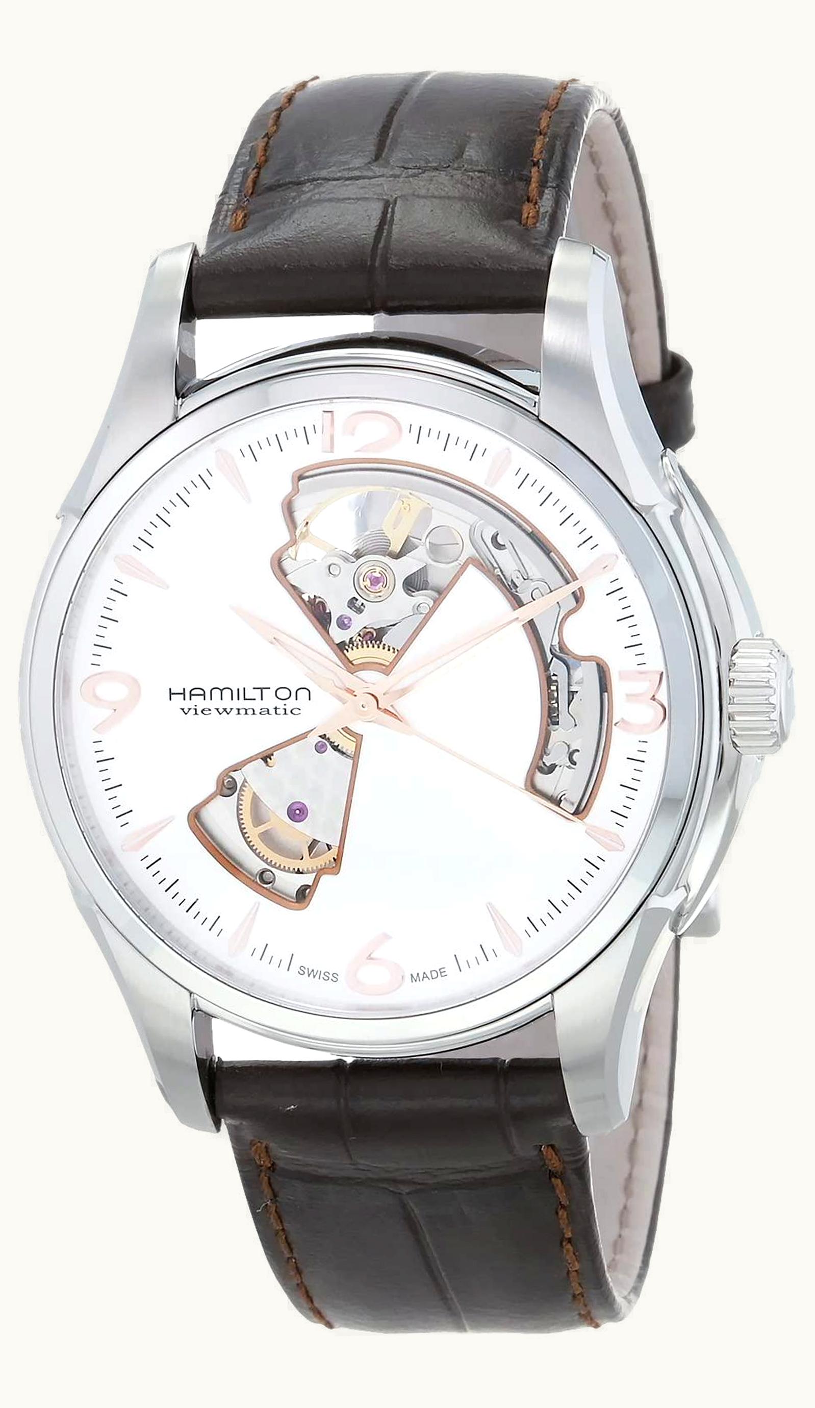 Hamilton Jazzmaster Open Heart 40mm Silver Dial