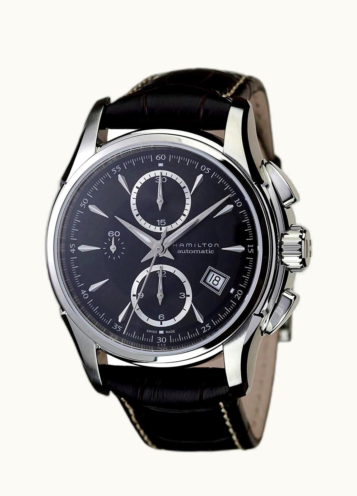 Hamilton Jazzmaster Automatic Chronograph 42mm Black Dial