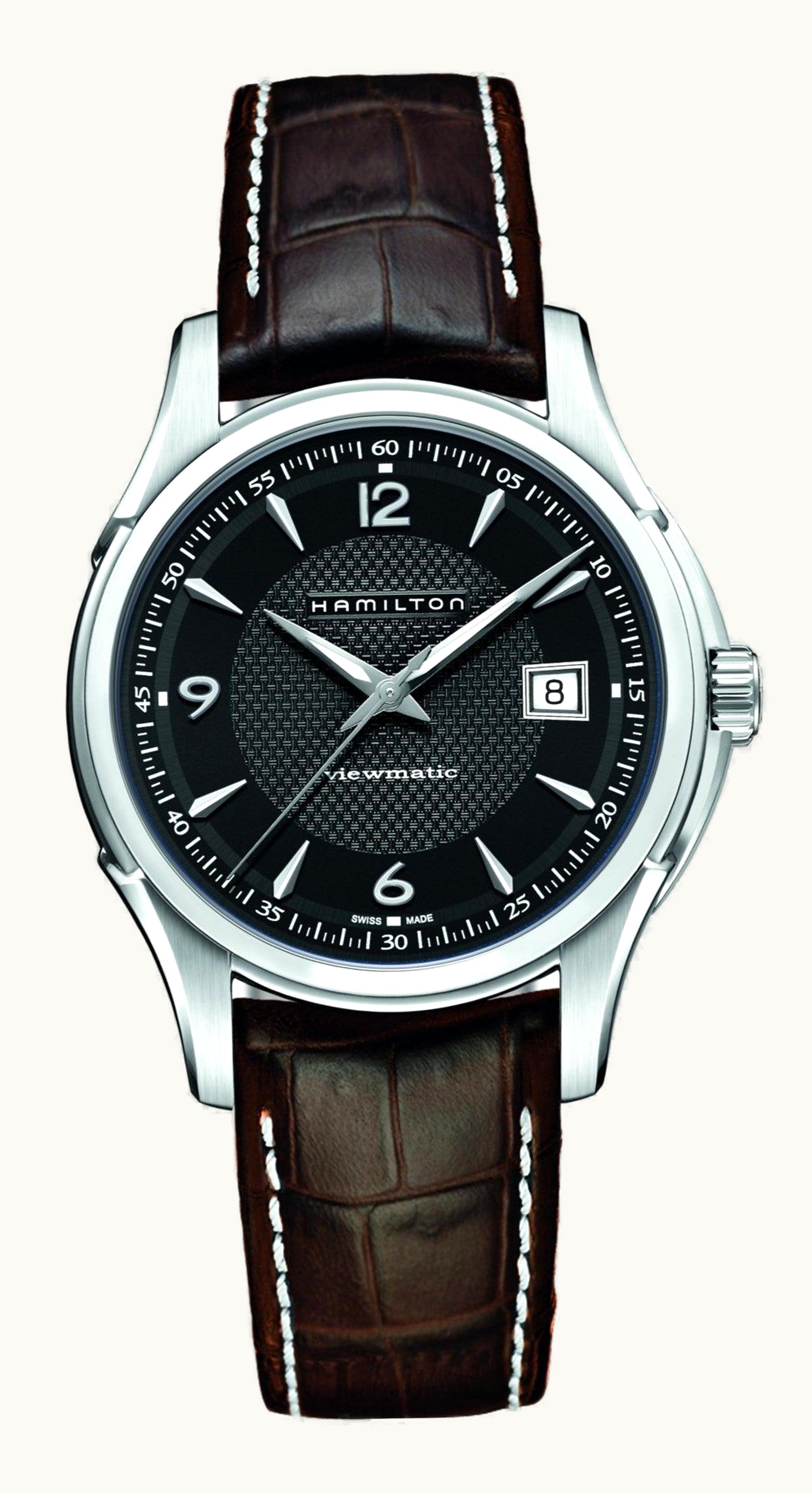 Hamilton Jazzmaster Viewmatic Auto 40 Stainless Steel / Black