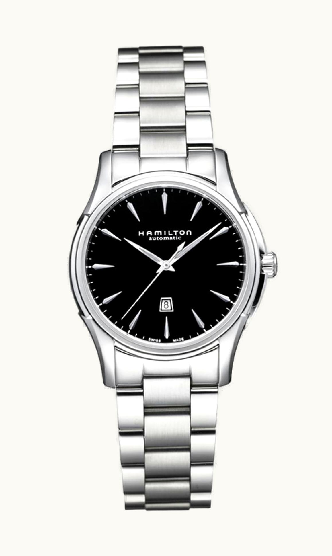 Hamilton Jazzmaster Viewmatic Auto 34 Stainless Steel / Black / Bracelet