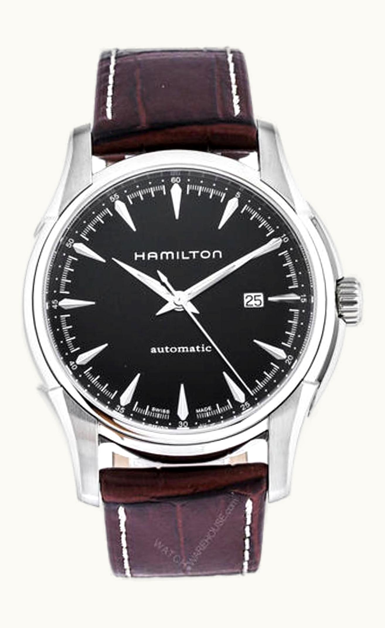 Hamilton Jazzmaster Viewmatic Auto 44 Stainless Steel / Black
