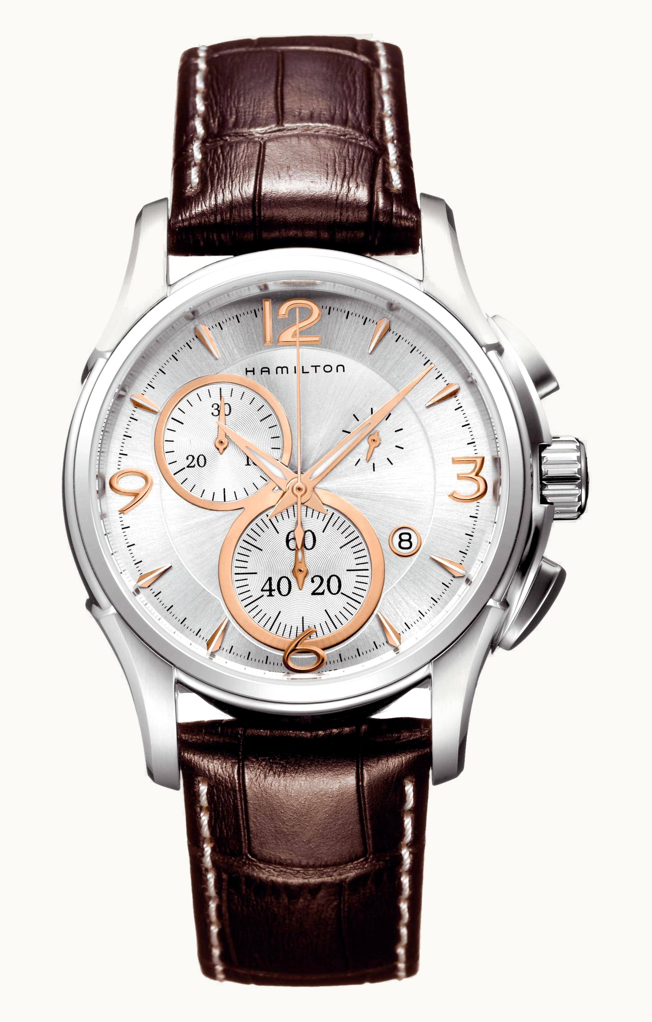 Hamilton Jazzmaster Chrono Quartz 42 Stainless Steel / Silver