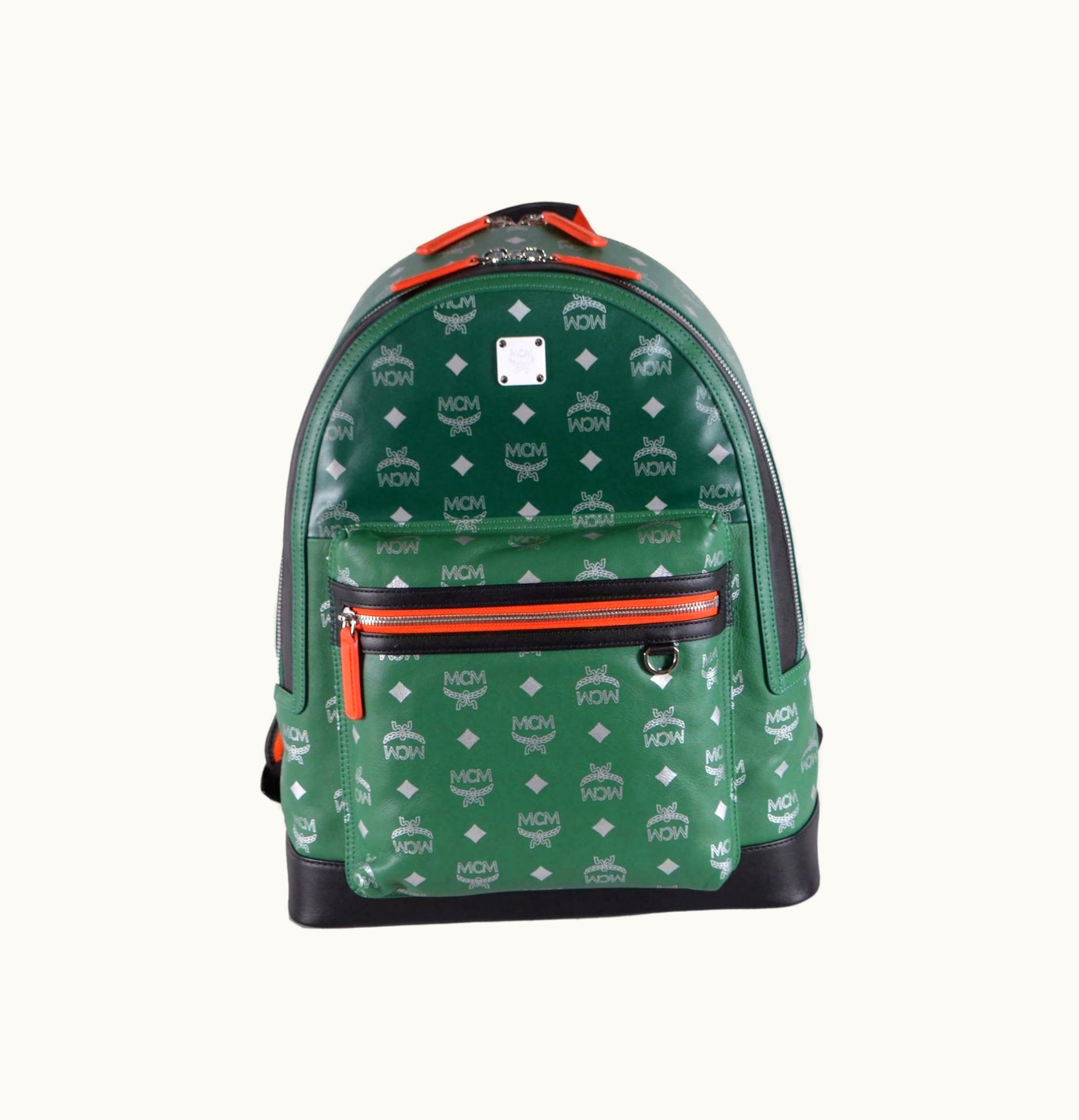 MCM MCM Backpack Visetos Medium Eden