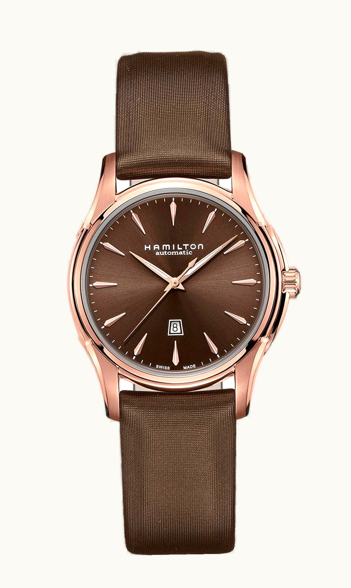 Hamilton Jazzmaster Viewmatic 34mm Brown Dial Two Tone