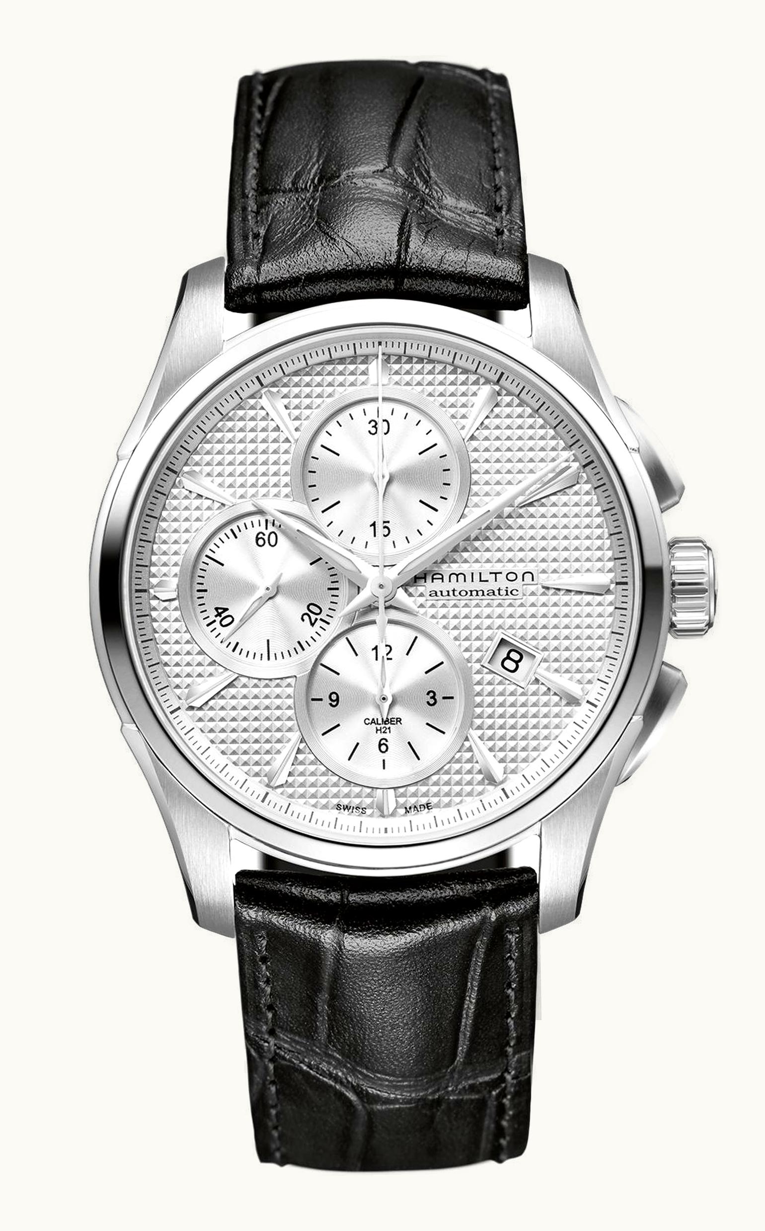 Hamilton Jazzmaster Chronograph Automatic 42 Stainless Steel / Silver