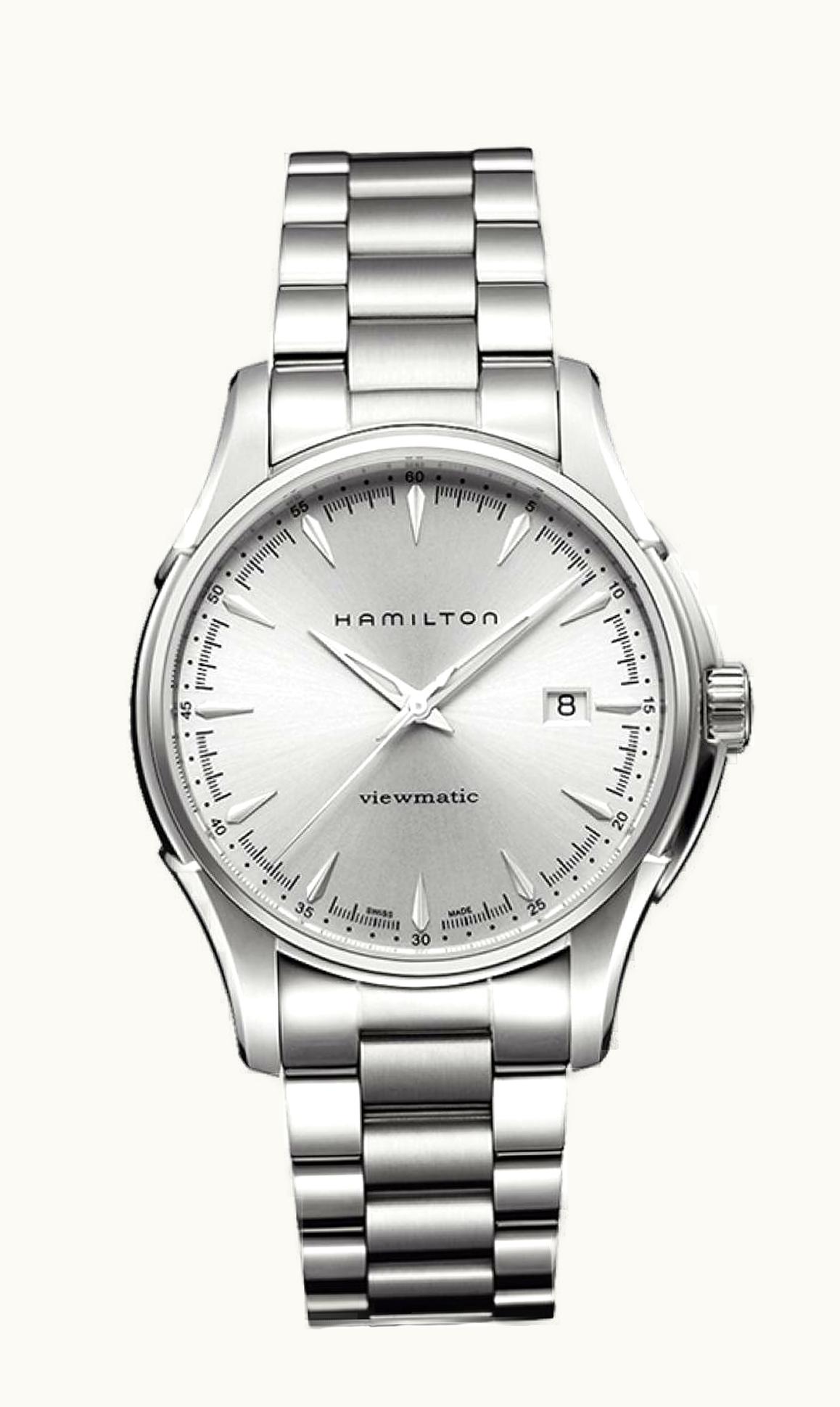 Hamilton Jazzmaster Viewmatic 40mm Silver / Bracelet