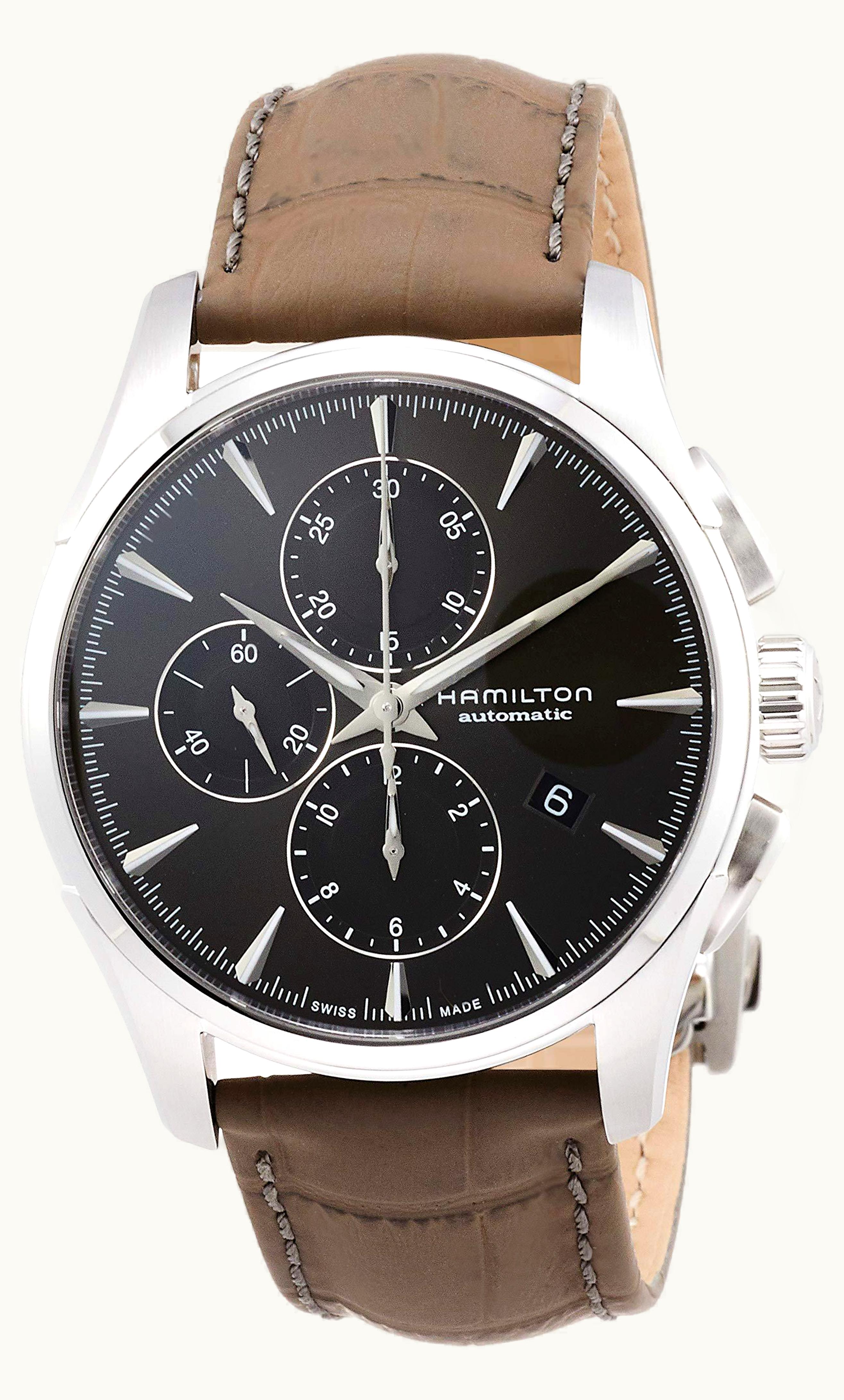 Hamilton Jazzmaster Auto Chrono 42 Stainless Steel / Grey