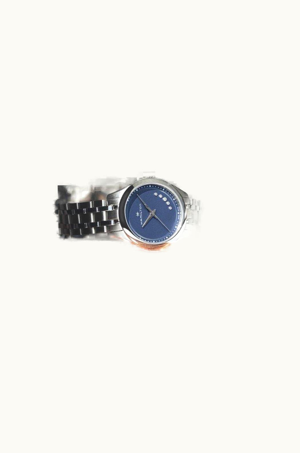 Hamilton Jazzmaster Lady Quartz 30 Stainless Steel / Blue / Bracelet
