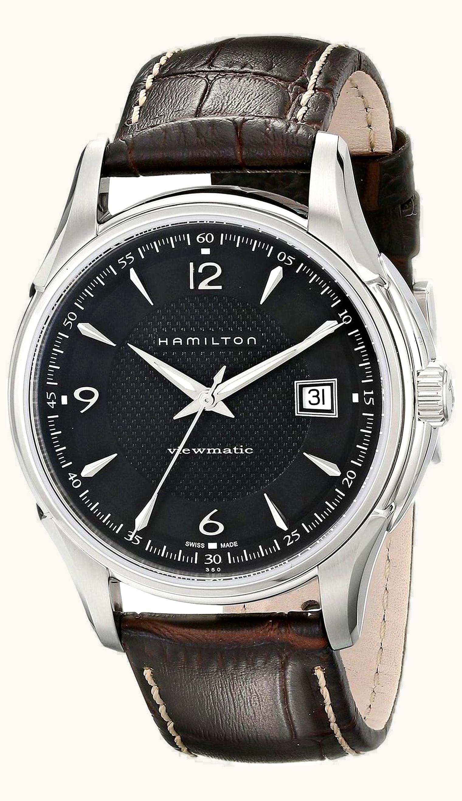 Hamilton Jazzmaster Open Heart 36 Stainless Steel / Black