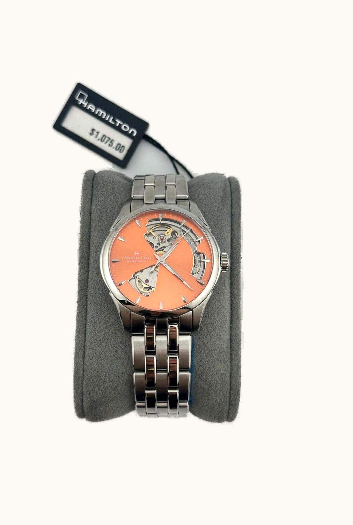 Hamilton Jazzmaster Open Heart 36 Stainless Steel / MOP