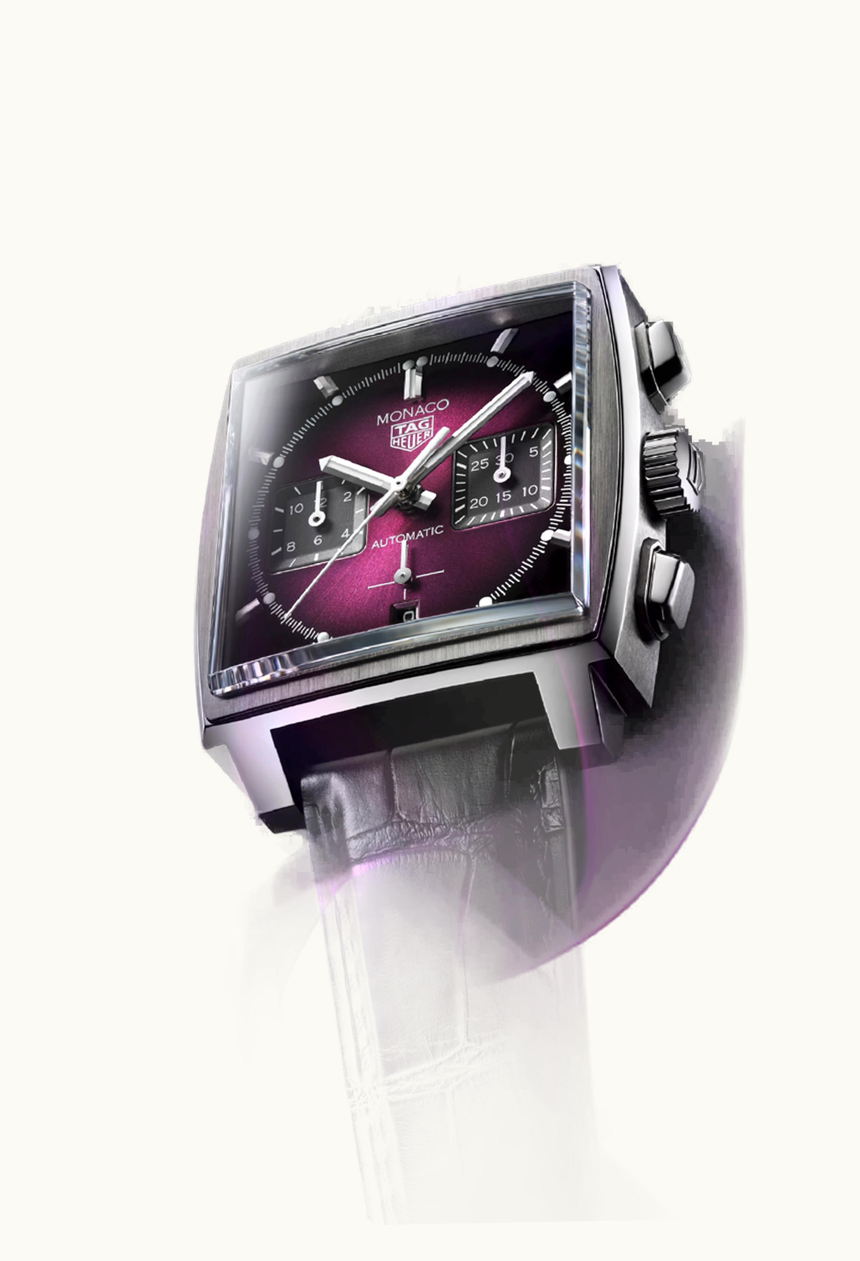 Hamilton Jazzmaster Open Heart 40 Stainless Steel / Burgundy Gradient
