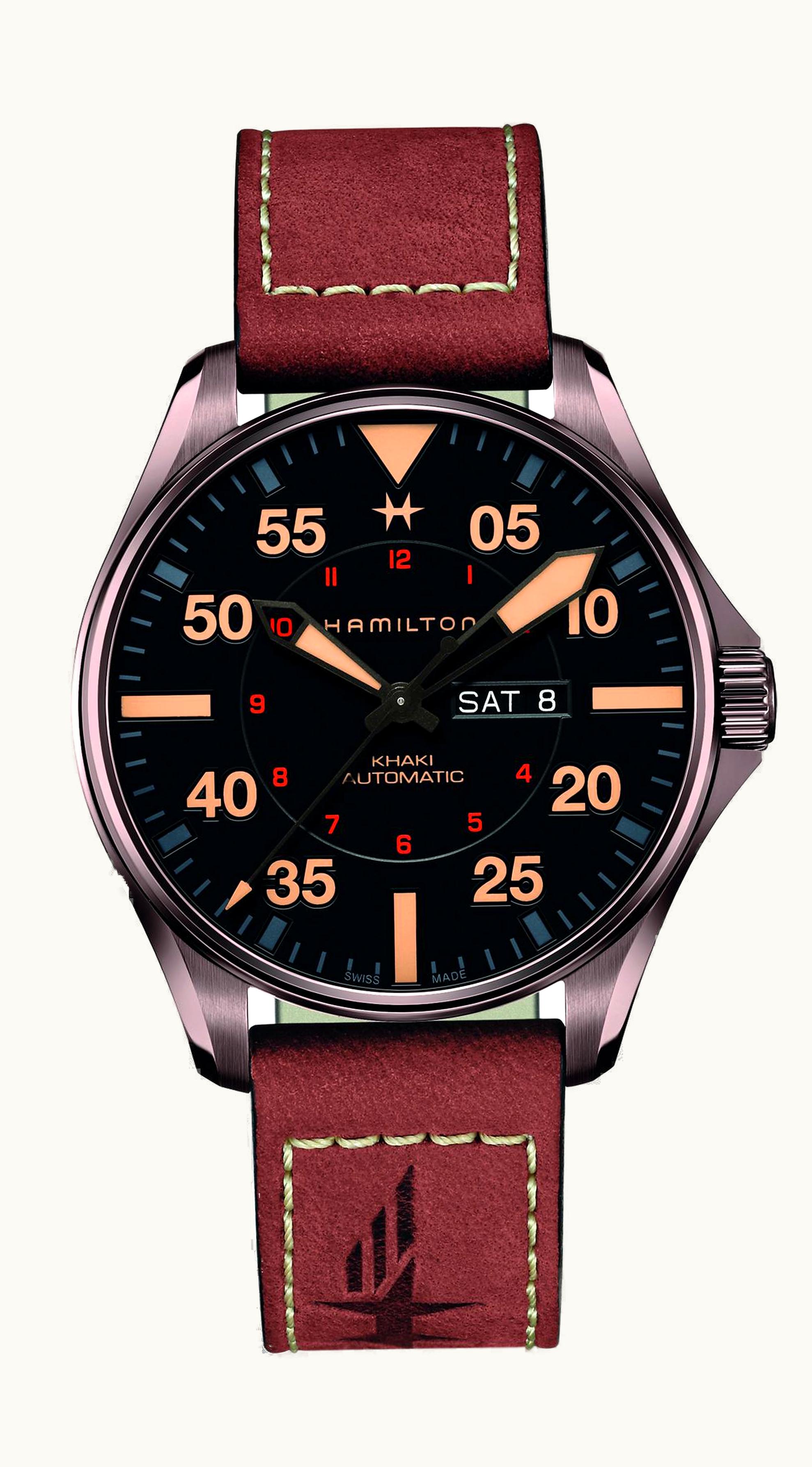 Hamilton Khaki Pilot Day-Date Auto 46 PVD / Black