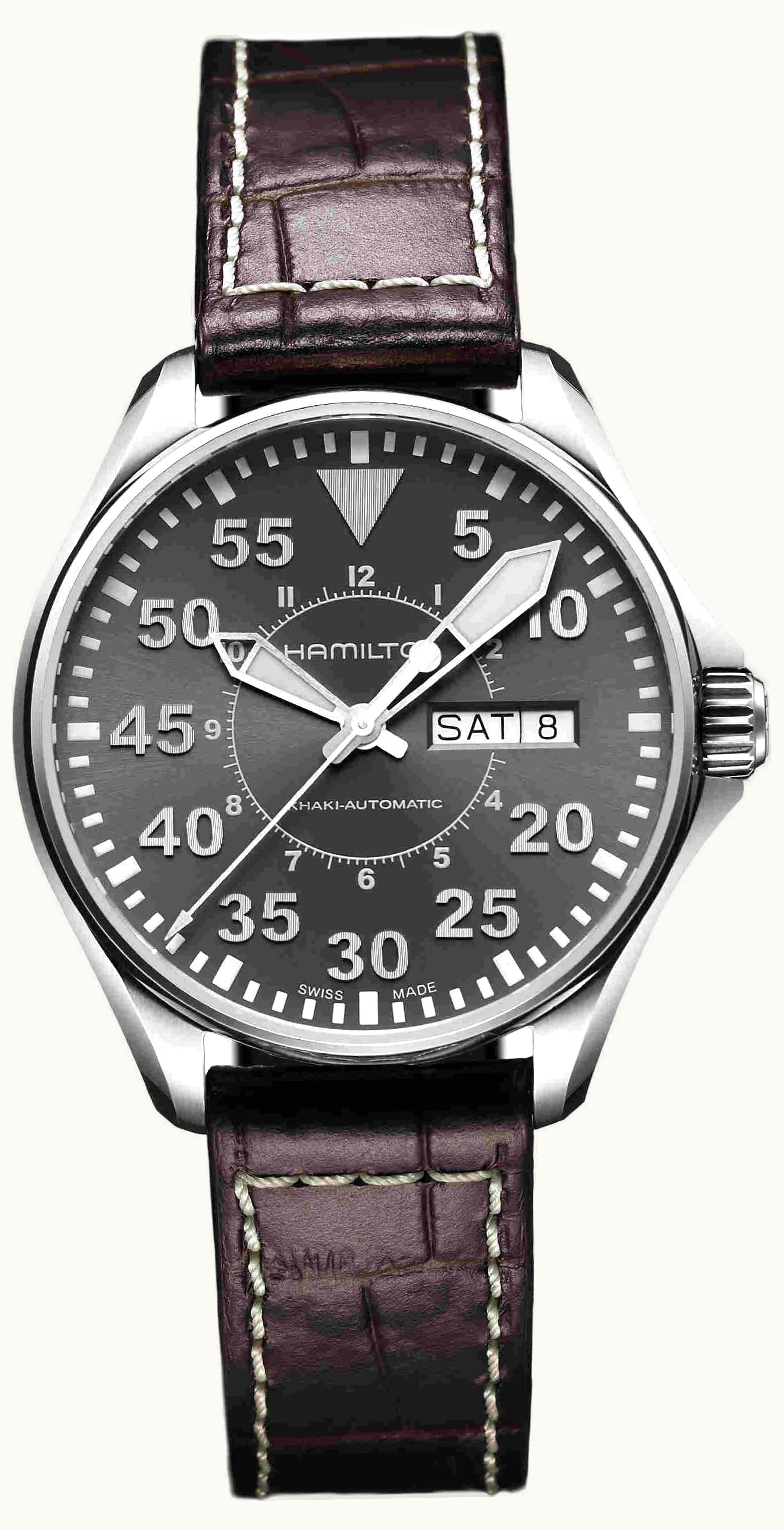 Hamilton Khaki Aviation Pilot Grey