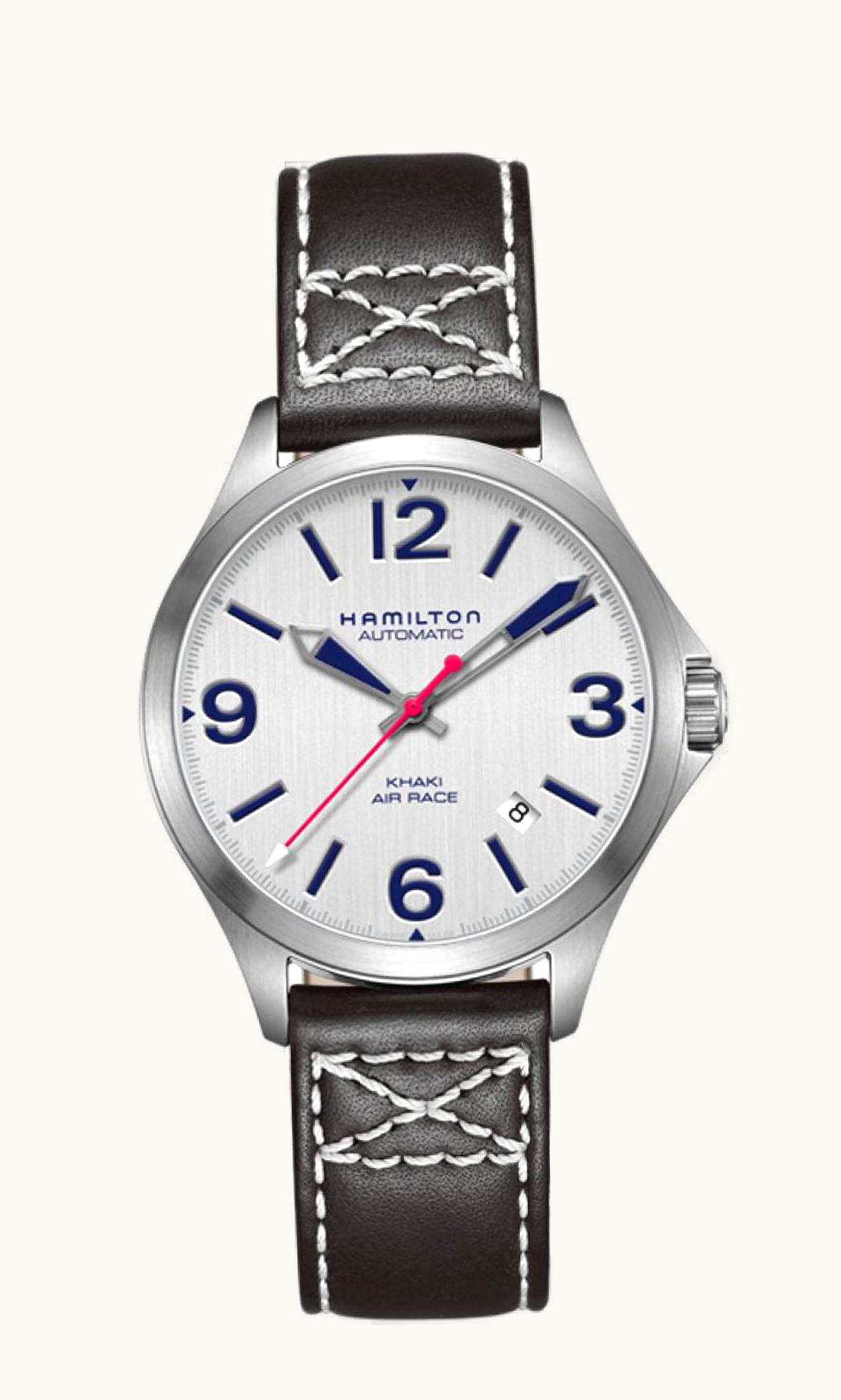 Hamilton Khaki Aviation Air Race Auto 38 Grey