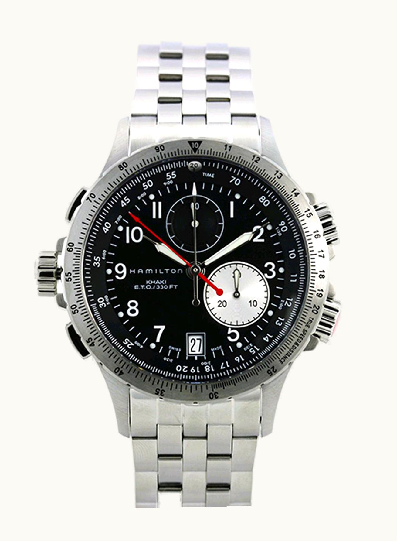 Hamilton Khaki Aviation ETO Black / Bracelet