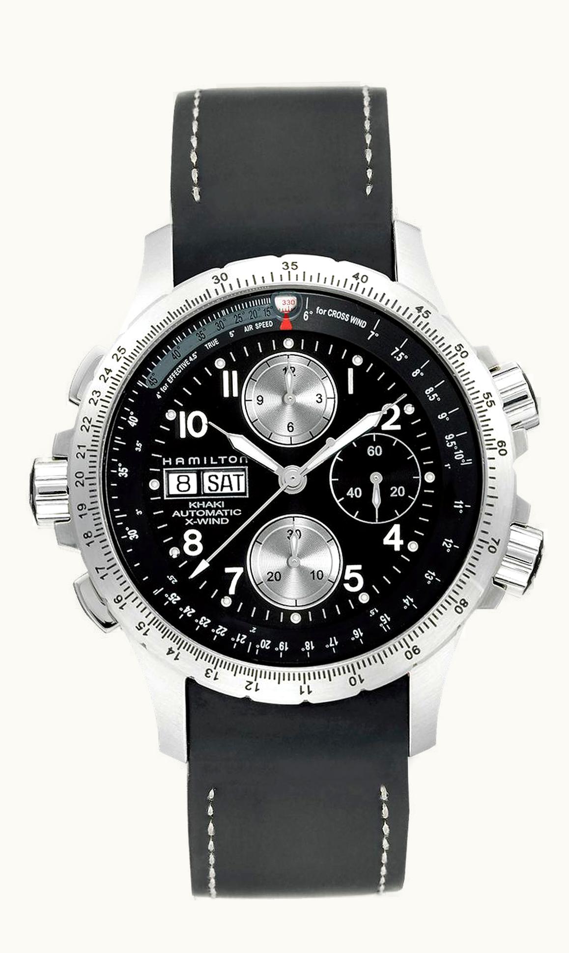 Hamilton Khaki Aviation X-Wind Black