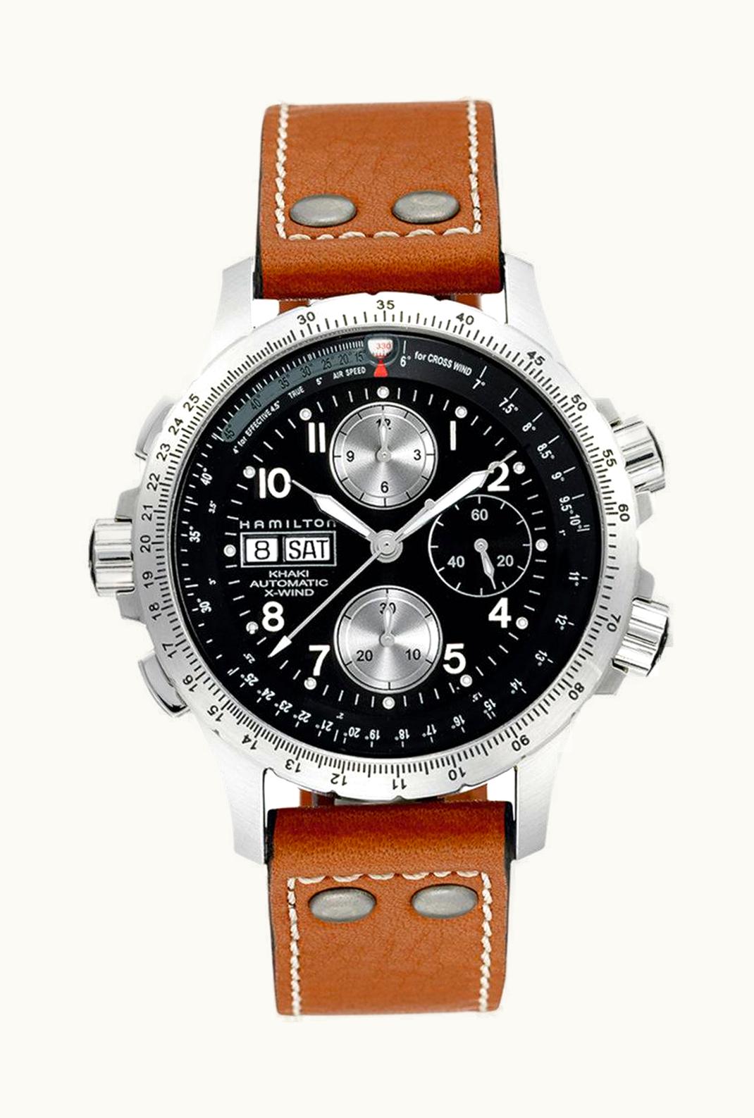 Hamilton Khaki Aviation X-Wind Stainless Steel / Black