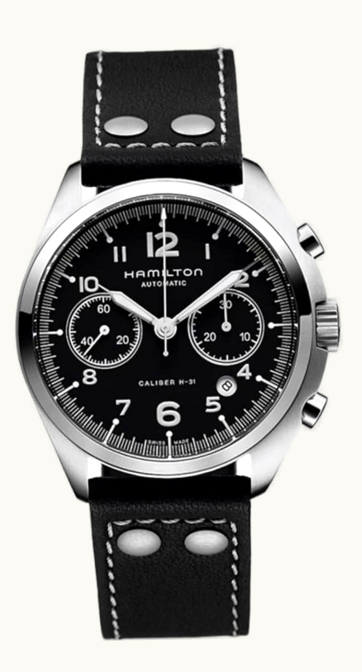 Hamilton Khaki Pilot Pioneer Auto Chrono