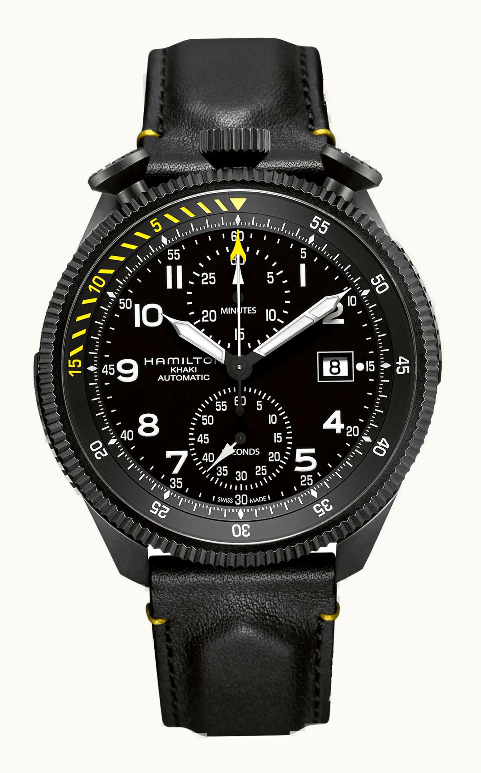 Hamilton Khaki Pilot Takeoff Auto Chrono