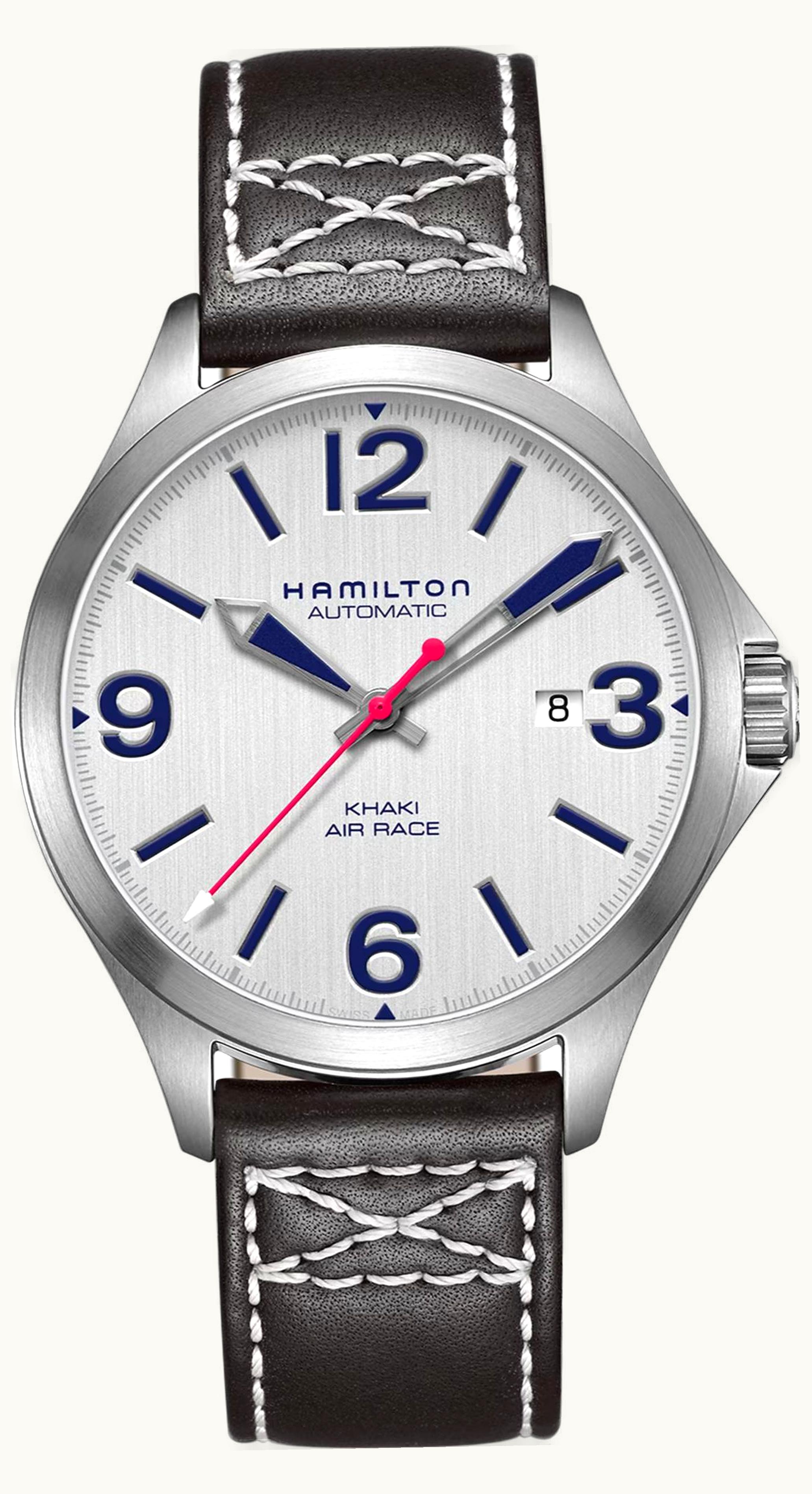Hamilton Khaki Aviation Air Race 42 Auto Grey