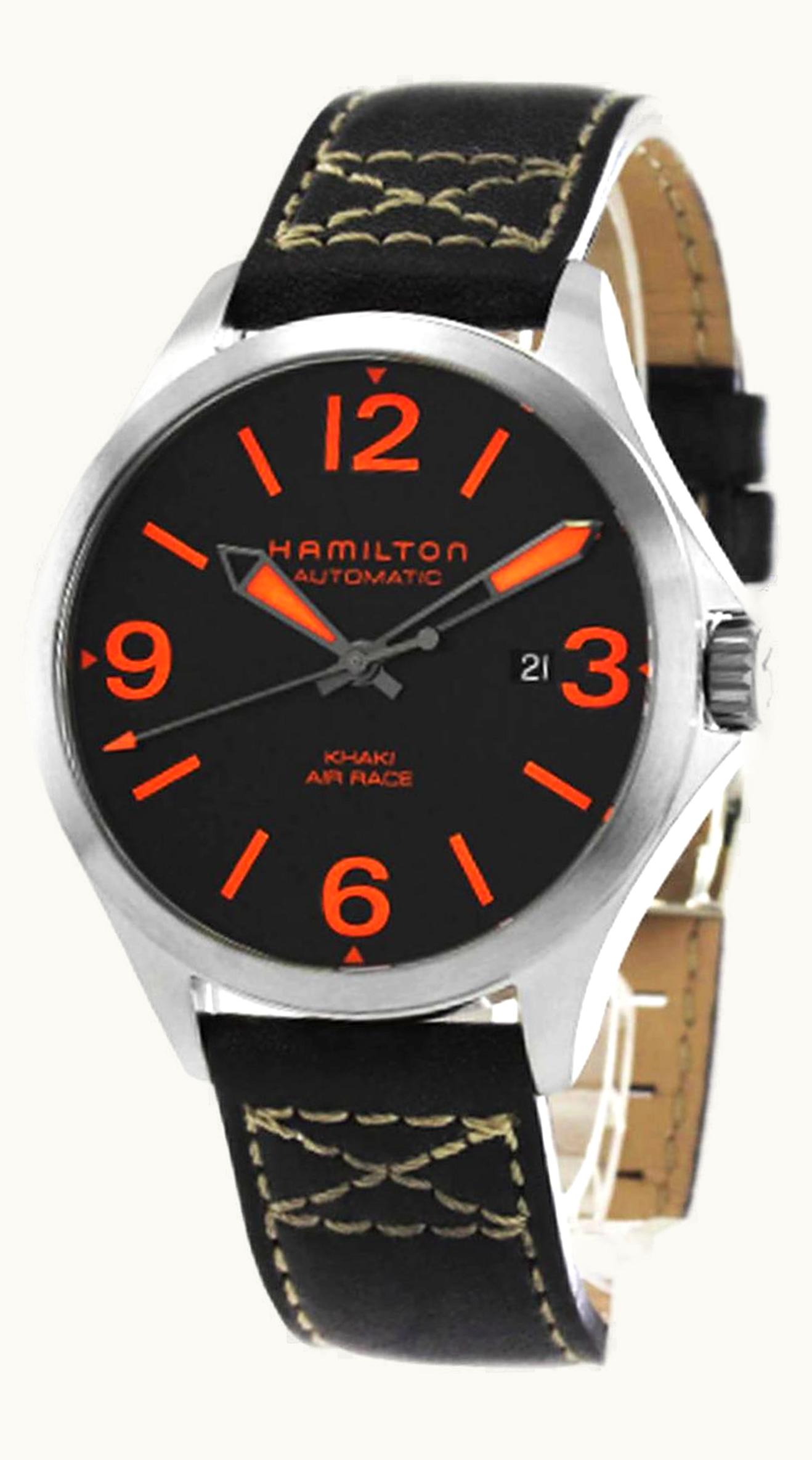 Hamilton Khaki Aviation Air Race 42 Auto Black