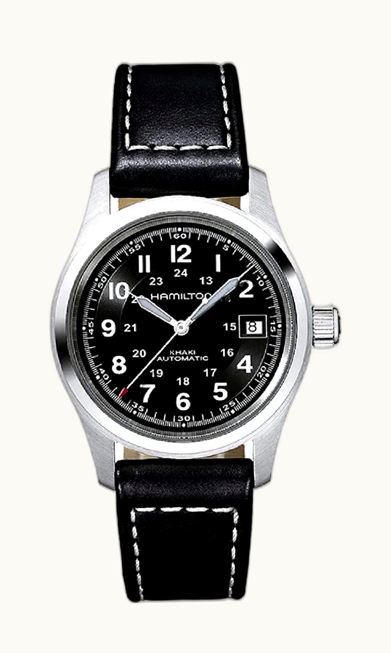 Hamilton Khaki Field Automatic 38 Stainless Steel / Black