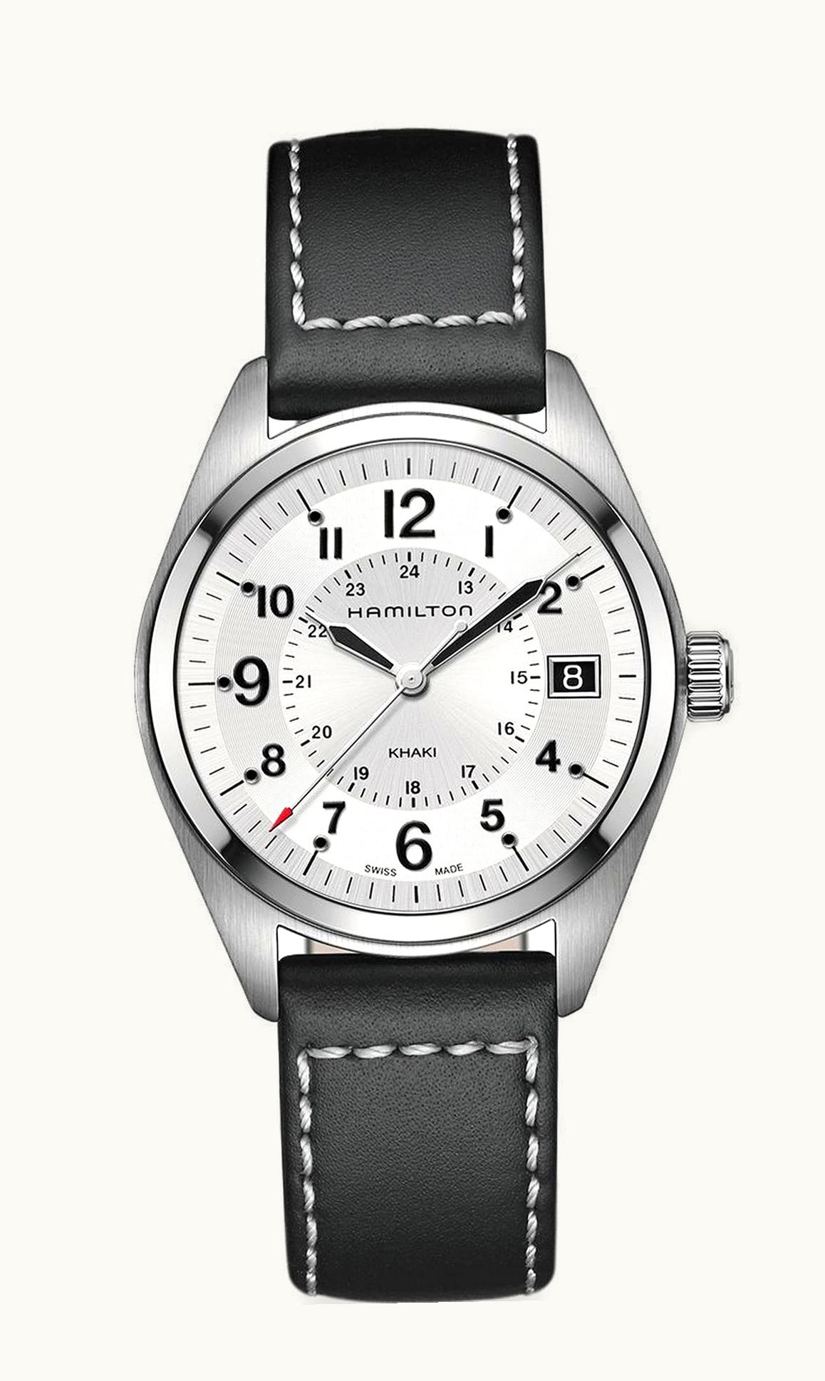 Hamilton Khaki Field Quartz Steel / Silver