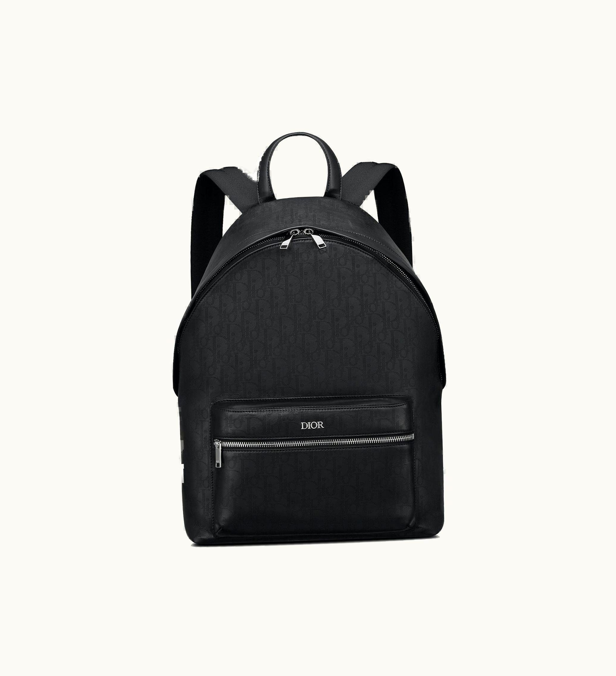 Dior Dior Rider Backpack Oblique Galaxy Black