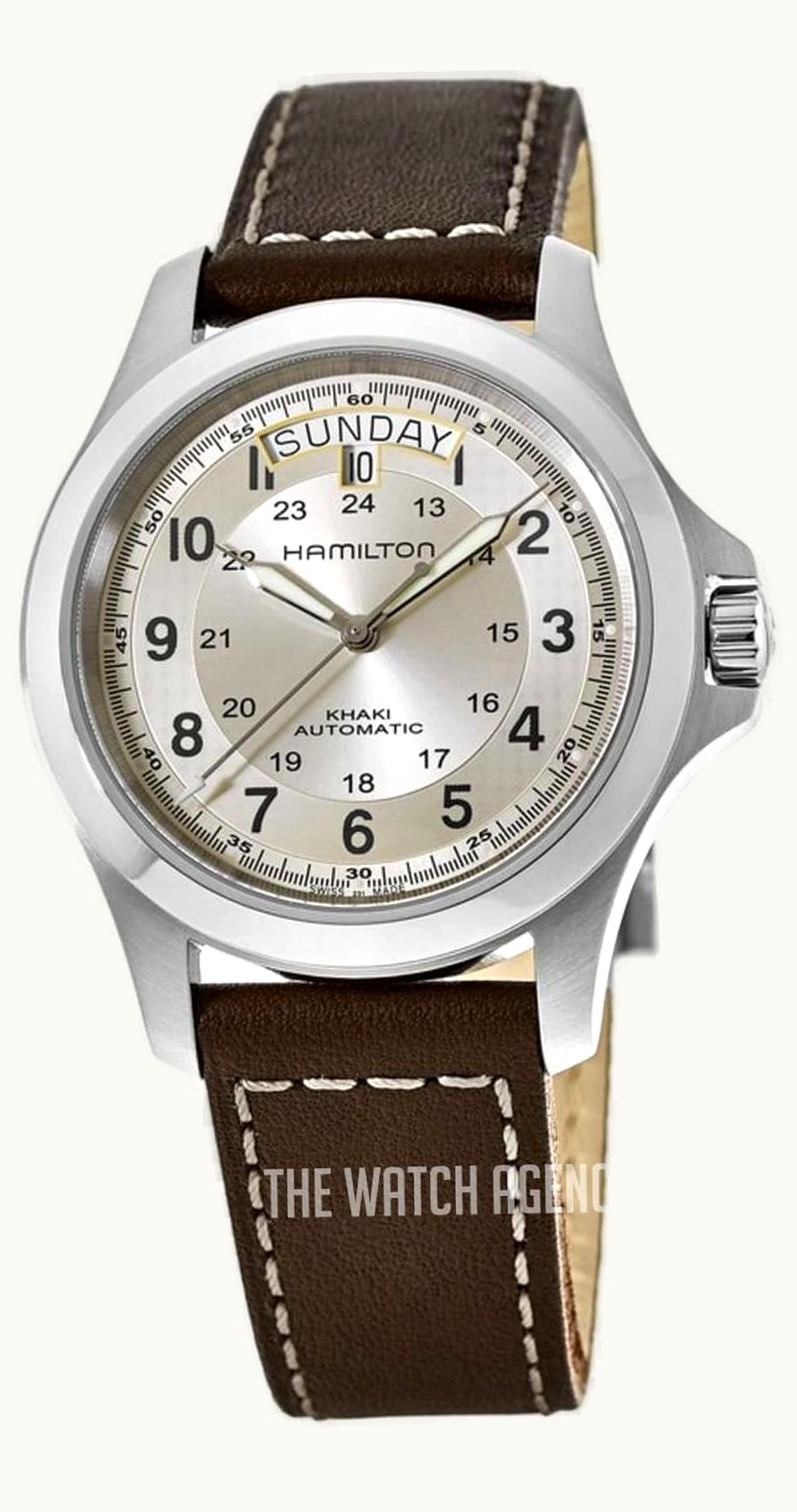 Hamilton Khaki Field King Auto 40 Stainless Steel / Beige