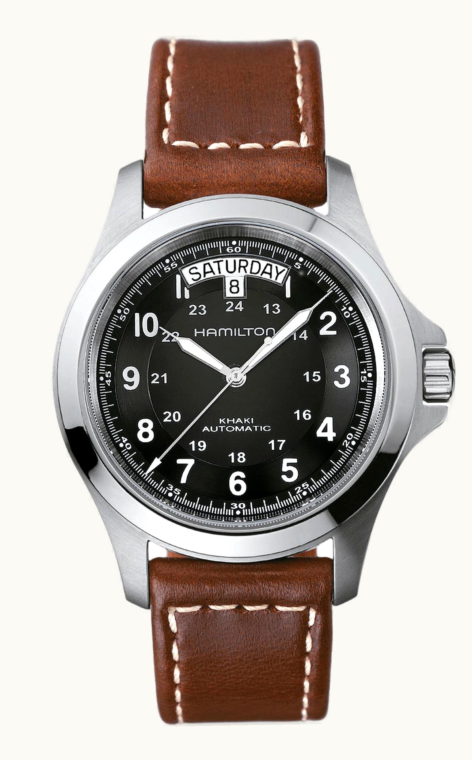 Hamilton Khaki Field King Auto 40 Stainless Steel / Black