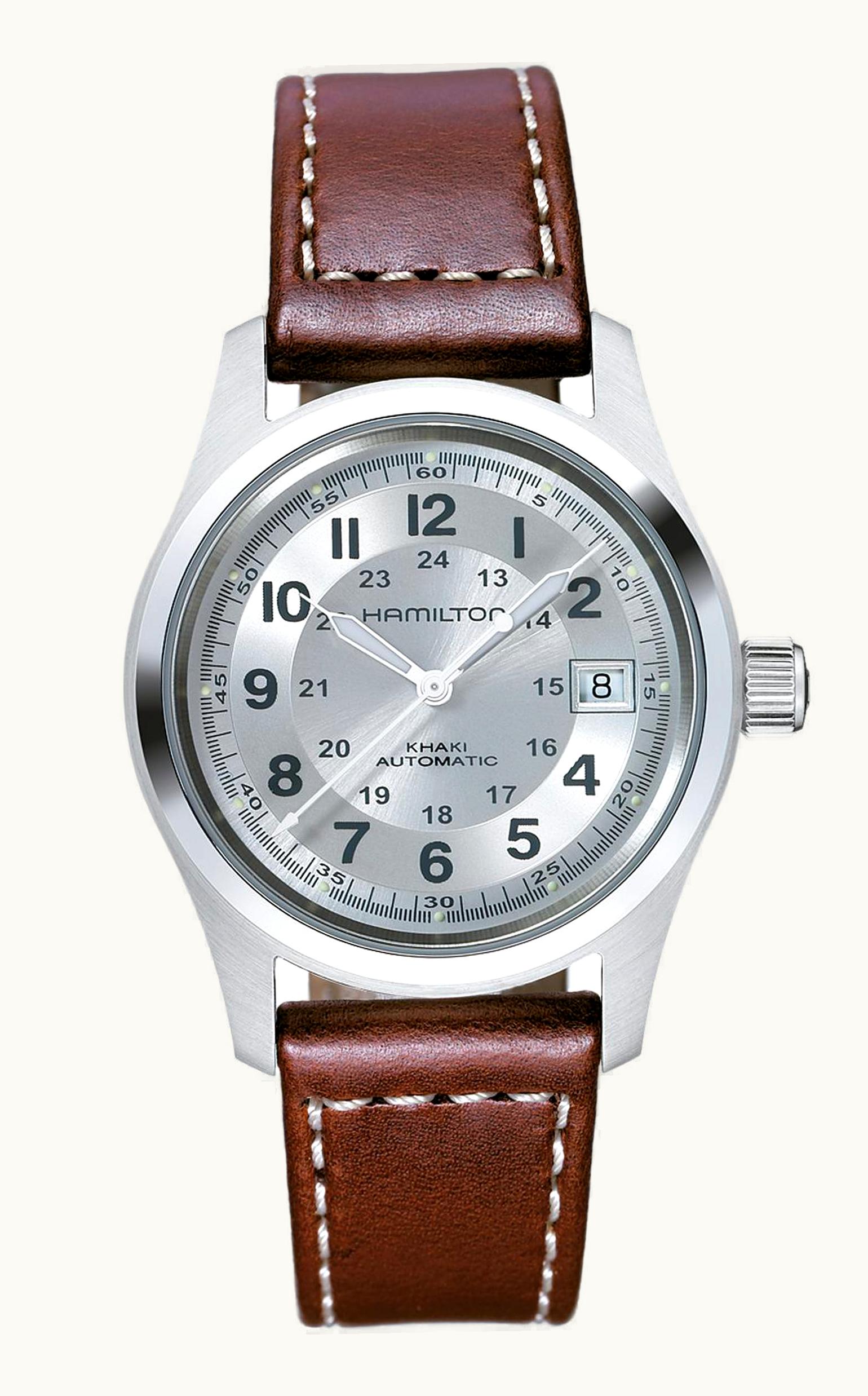 Hamilton Khaki Field Automatic 38 Stainless Steel / Silver