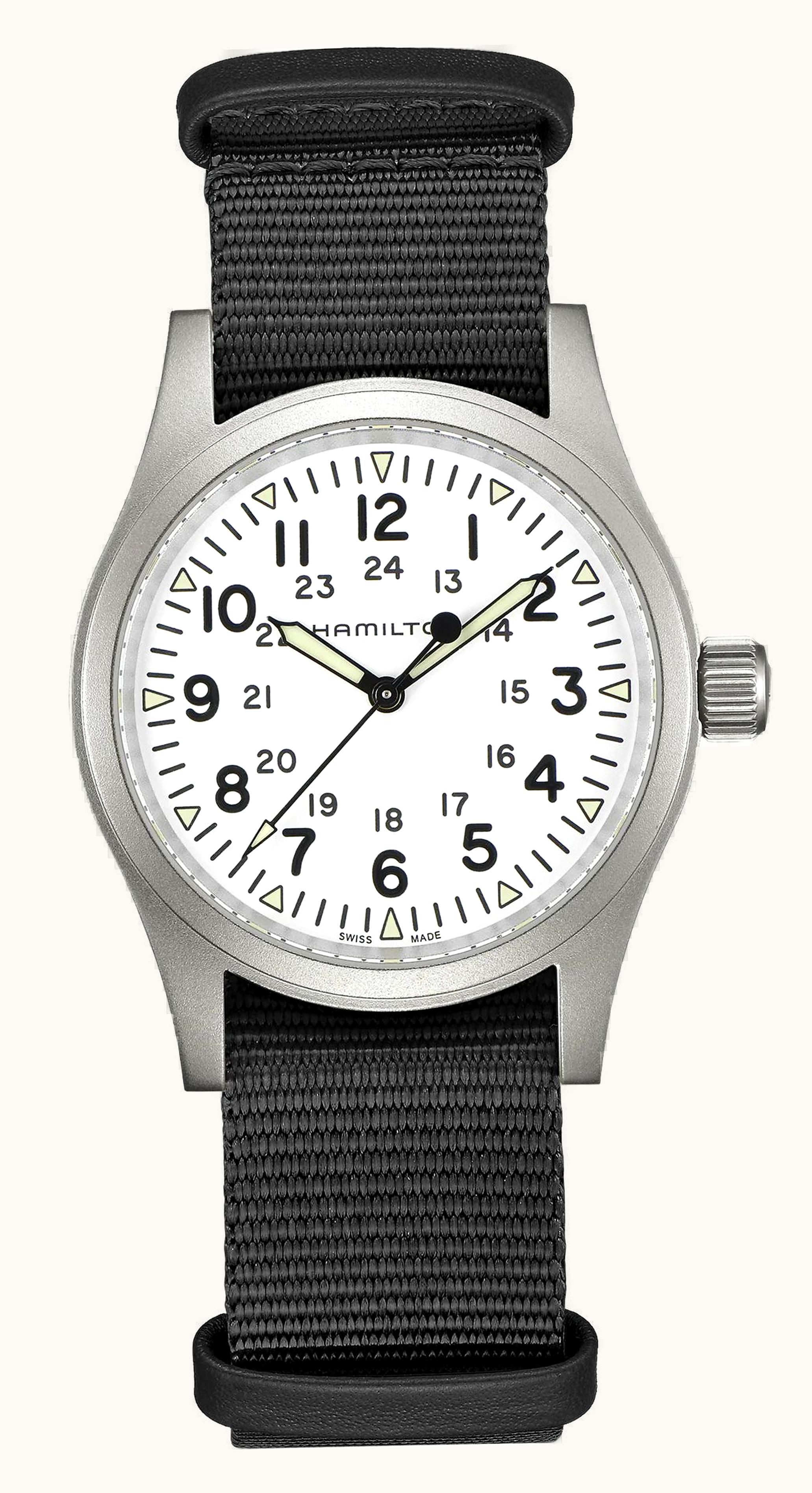 Hamilton Khaki Field Mechanical 38 White