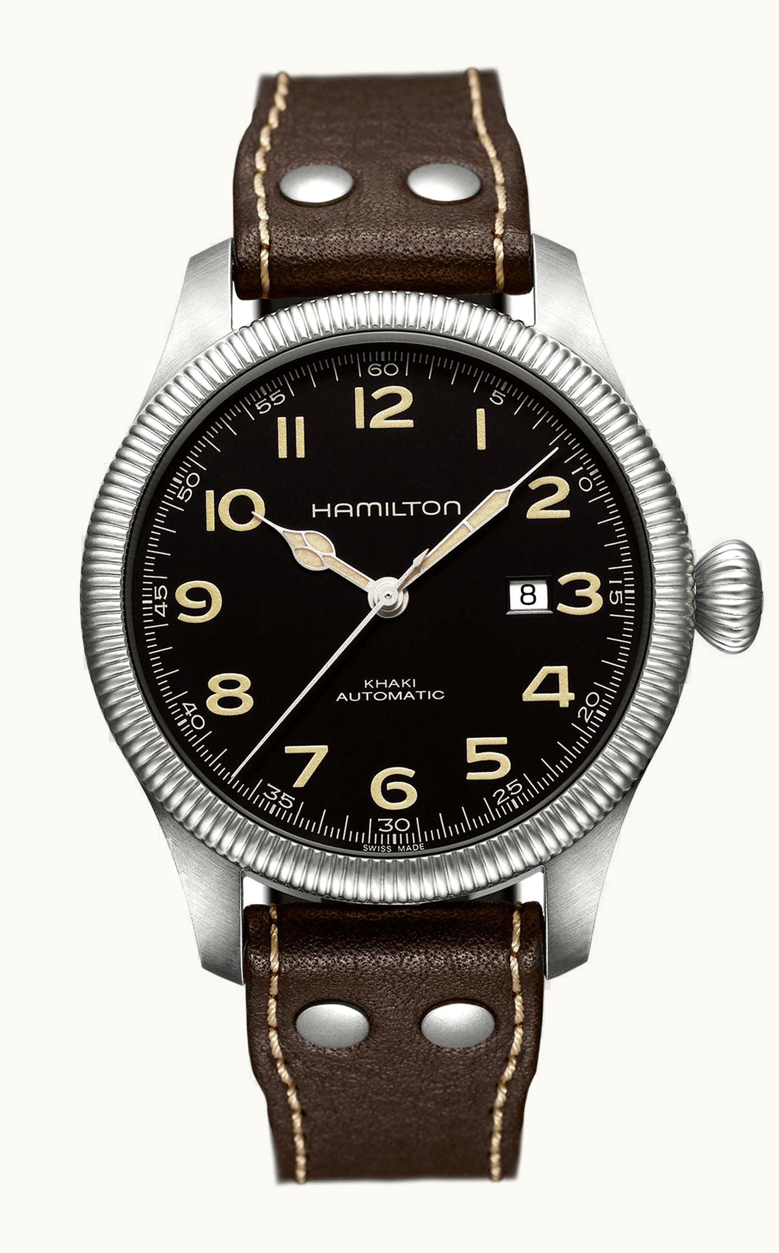 Hamilton Khaki Pioneer Auto Black