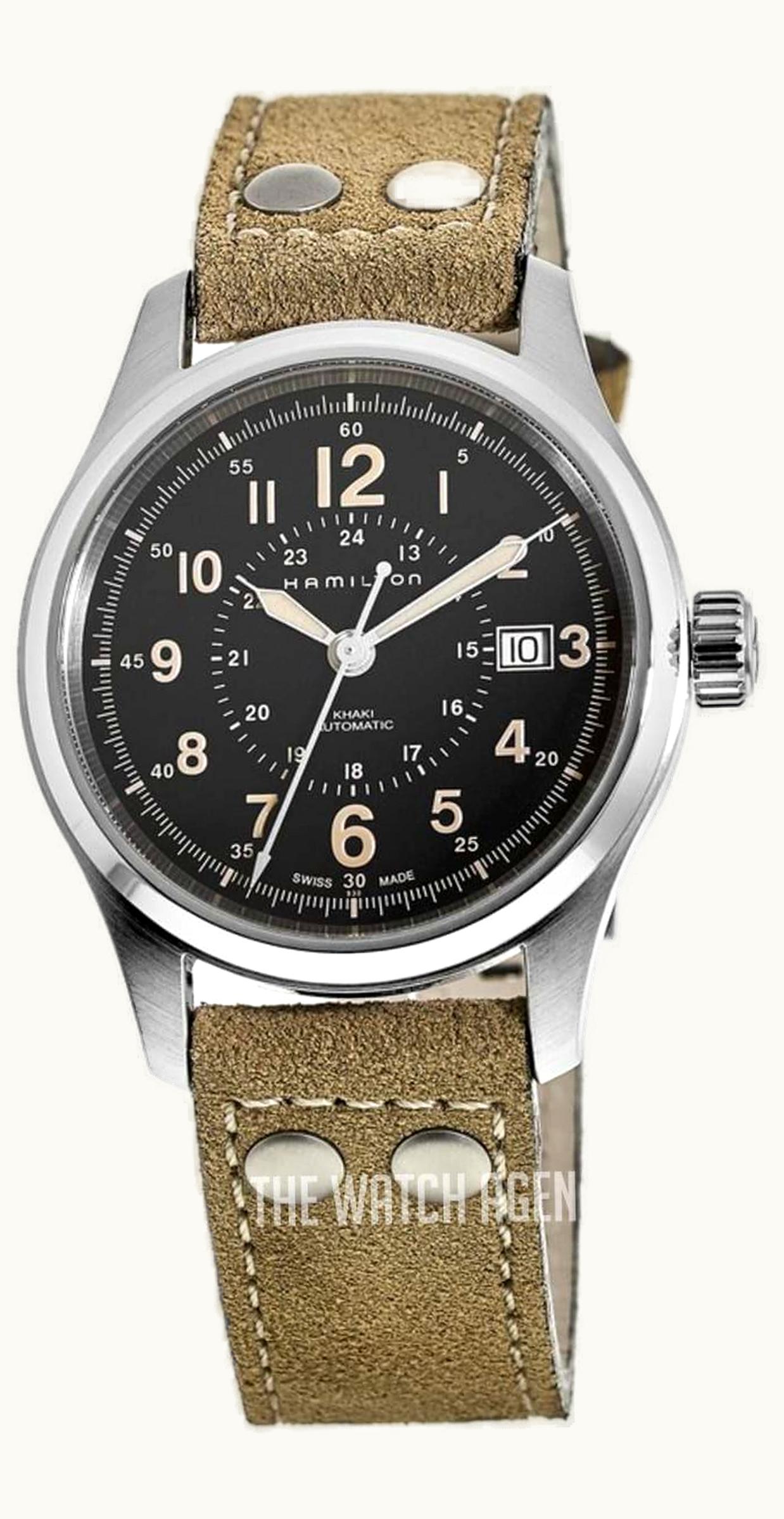 Hamilton Khaki Field Automatic Stainless Steel / Black