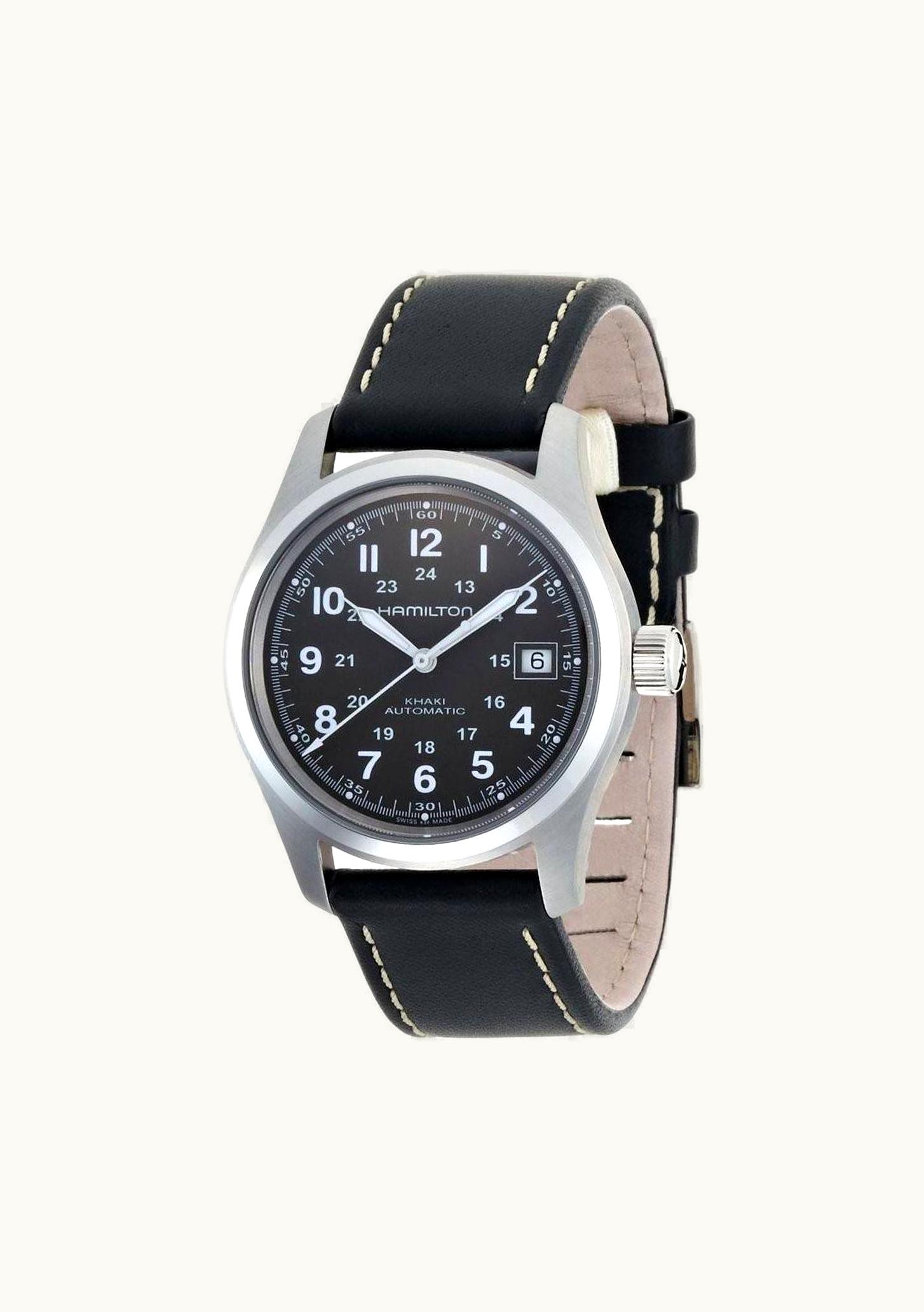 Hamilton Khaki Field Automatic 38 Stainless Steel / Black