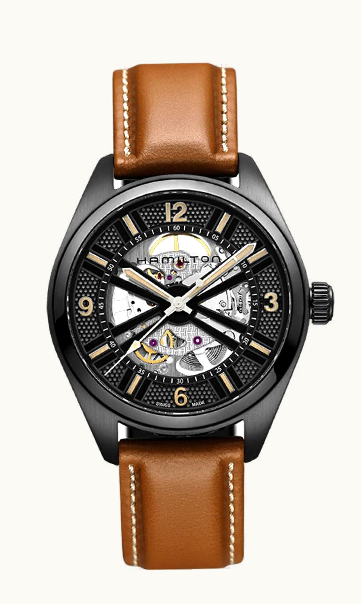 Hamilton Khaki Field Skeleton Auto PVD