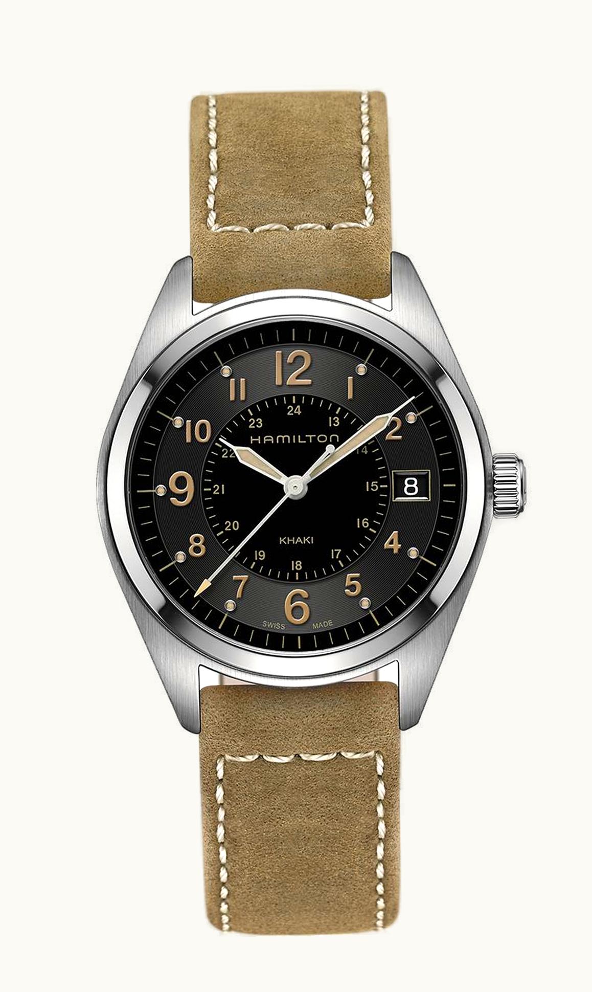 Hamilton Khaki Field Quartz Vintage / Black