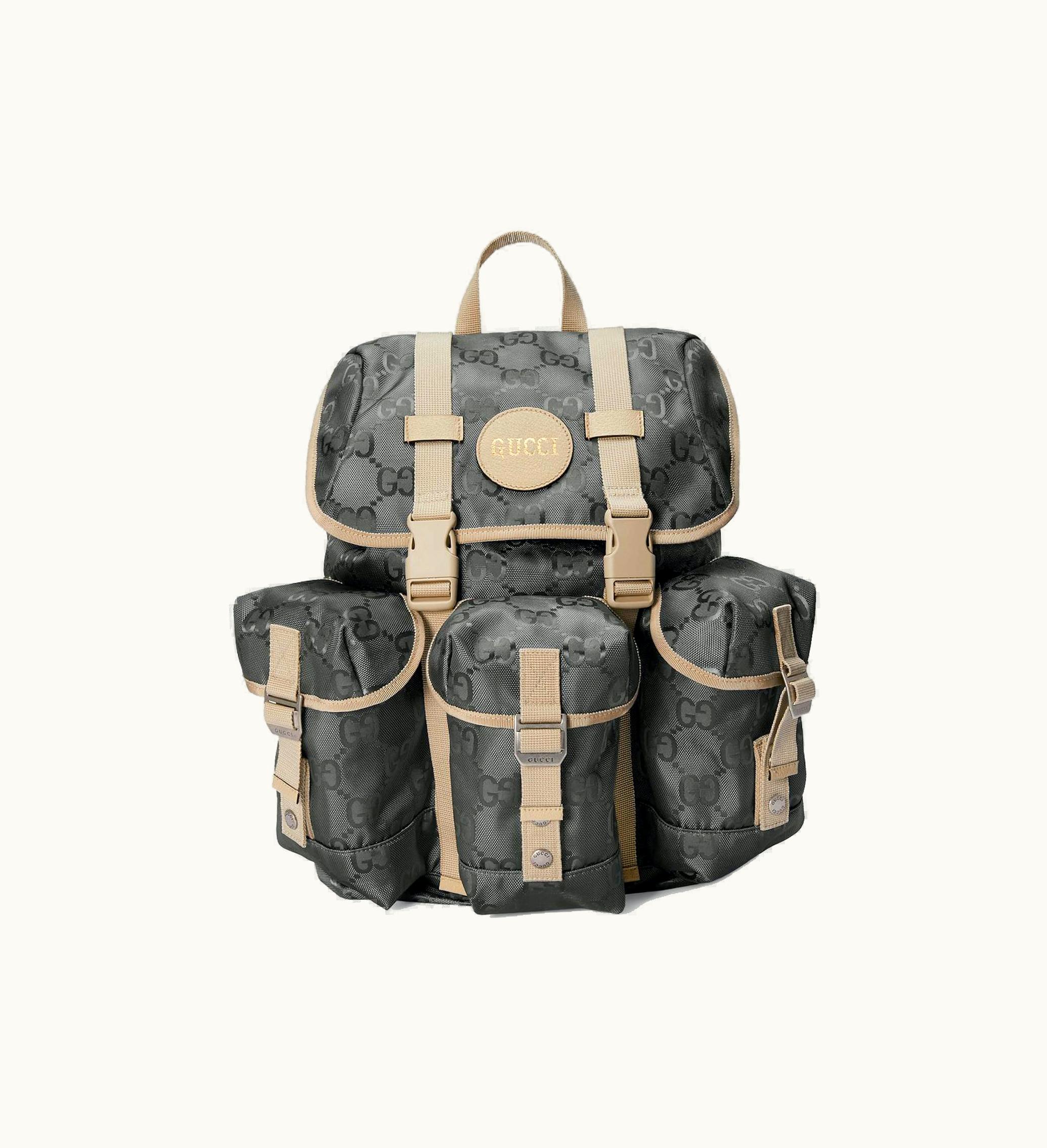 Gucci Gucci Off The Grid Backpack Dark Grey