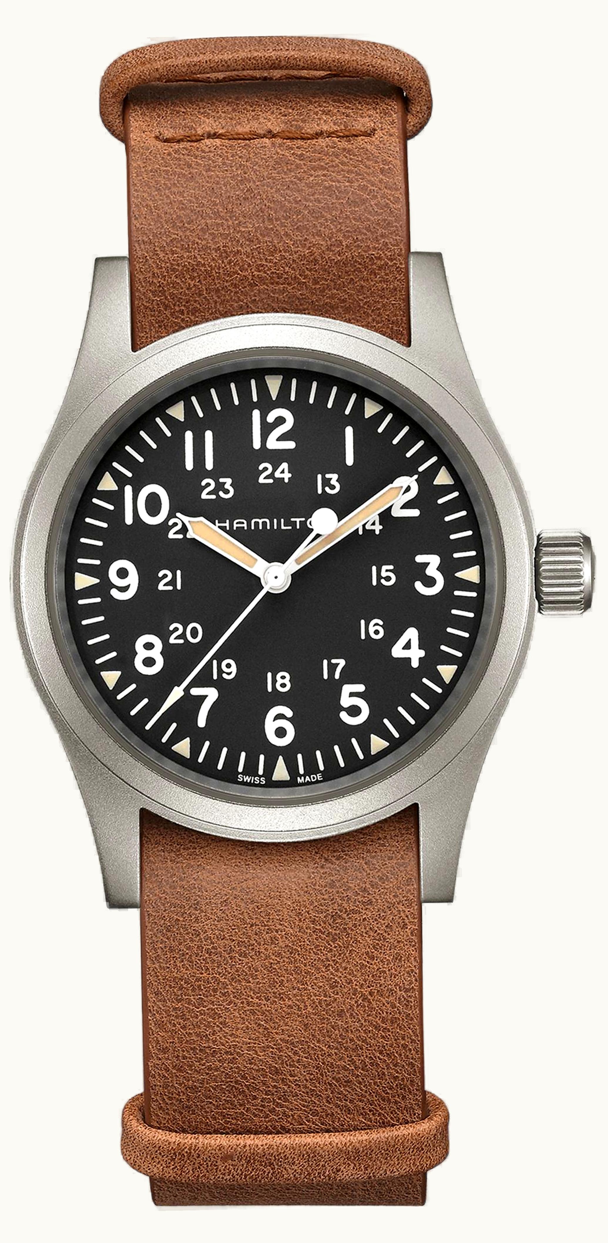 Hamilton Khaki Field Mechanical 38 Black