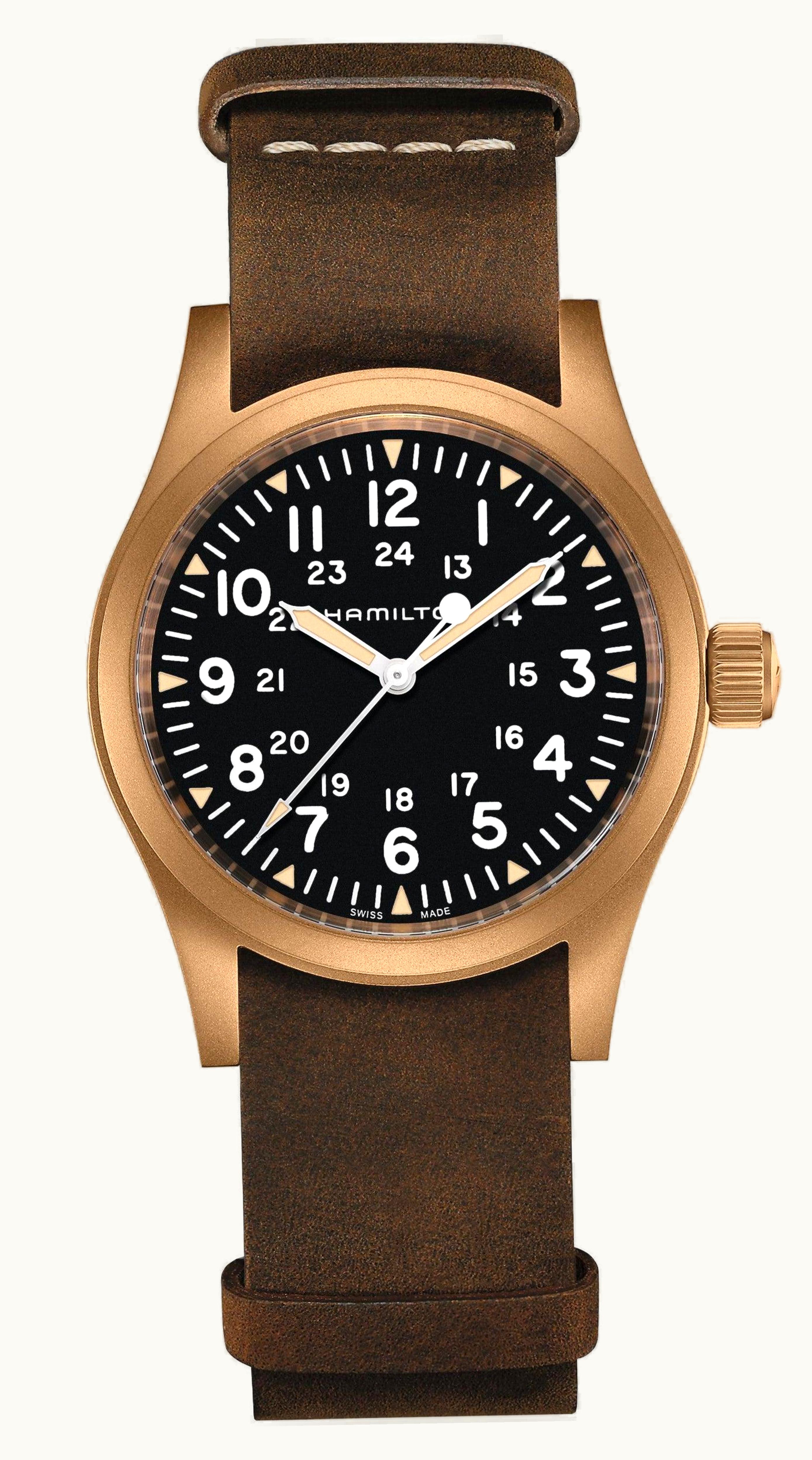 Hamilton Khaki Field Mechanical 38 Bronze